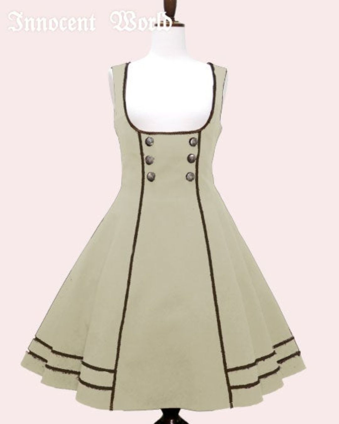 Innocent World	Braid Corset JSK