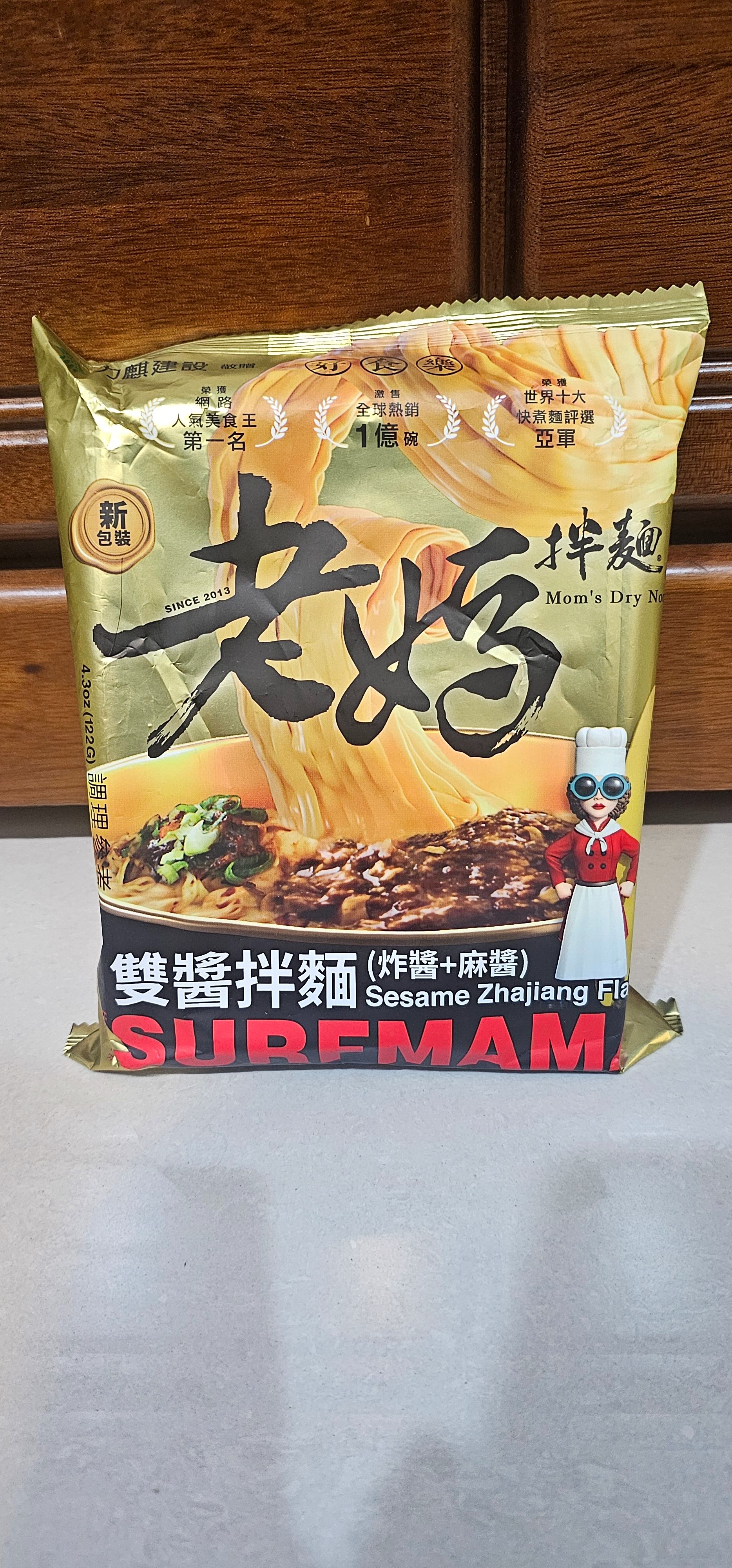 力麒 老媽拌麵122g