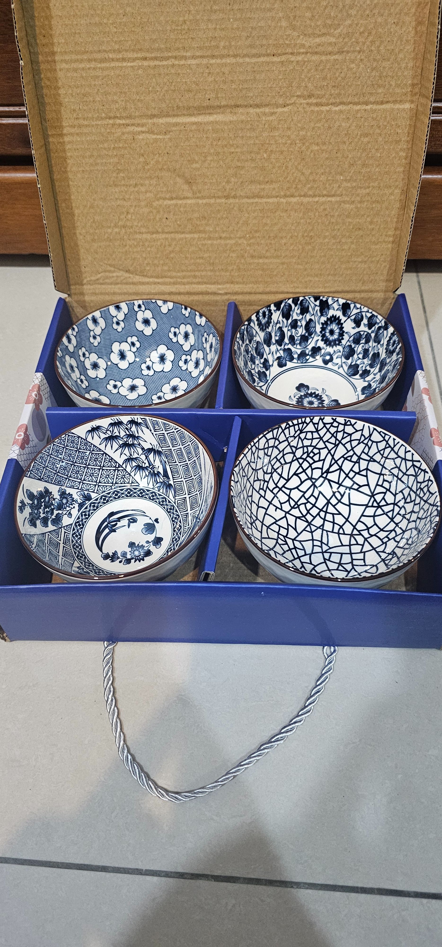 達新工 日式陶瓷碗4入