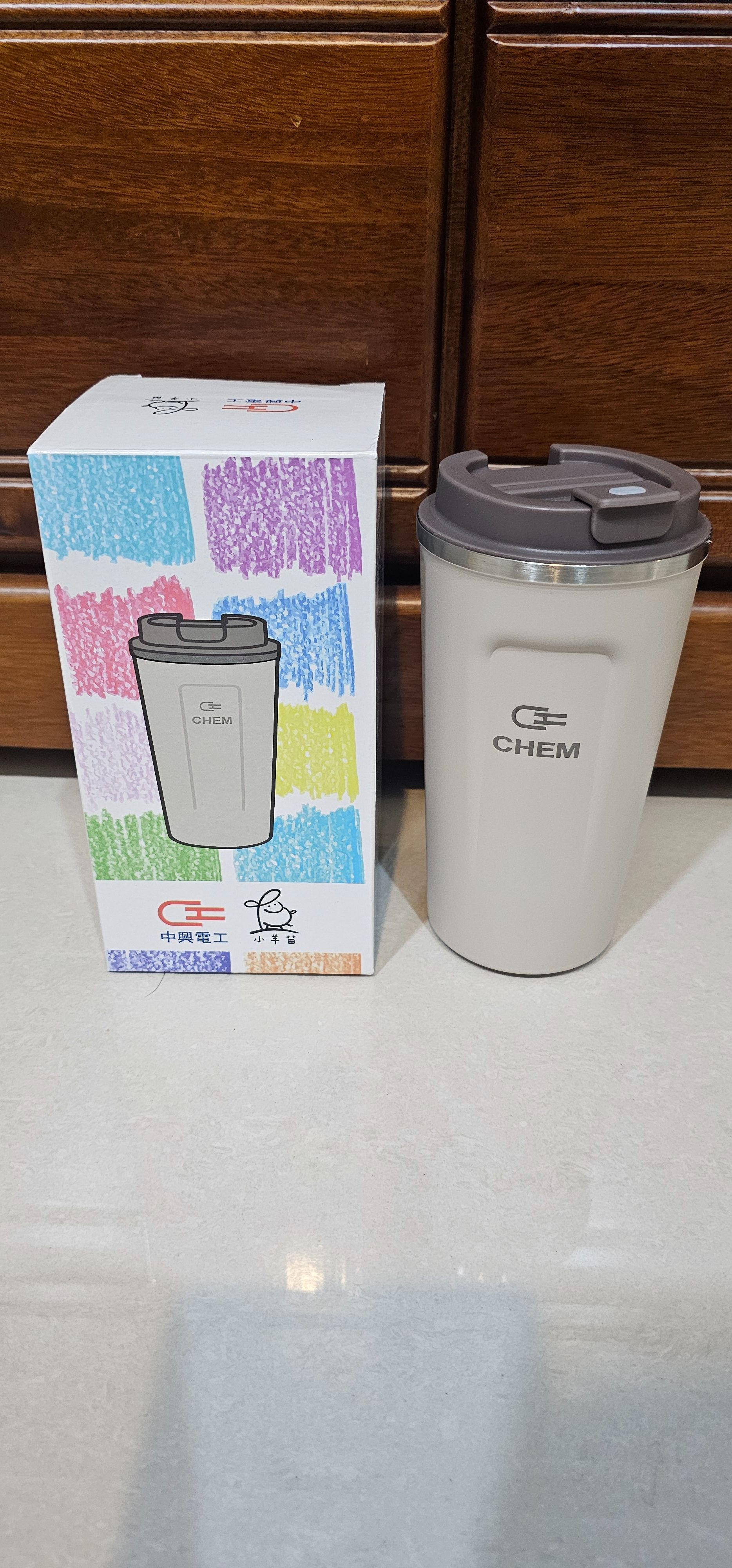 中興電 小羊苗聯名真空隨行杯