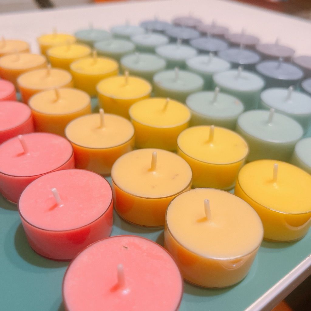 七脈輪蠟燭 精油蠟燭 單顆蠟燭 豐盛 釋放 淨化