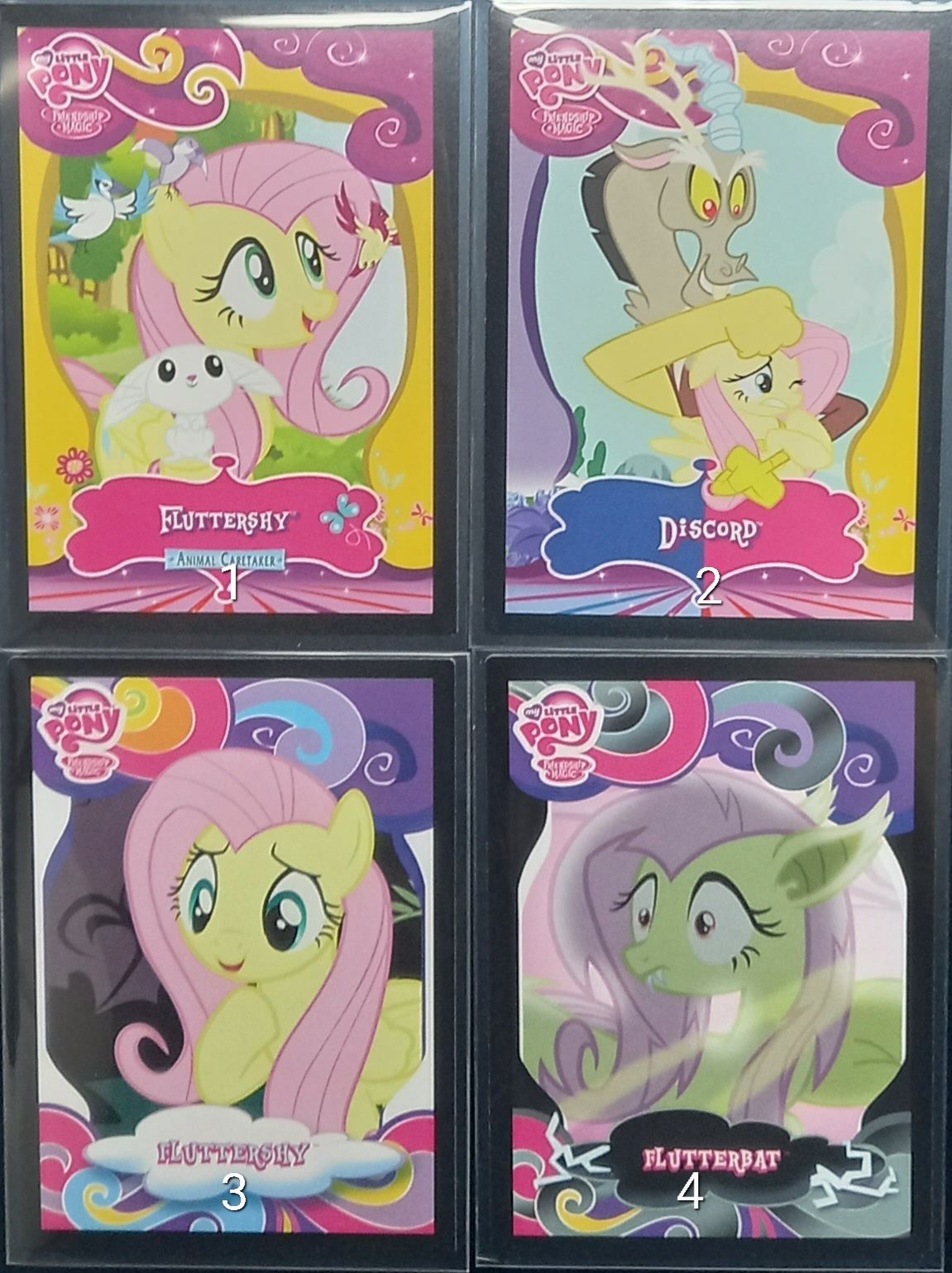 現貨My Little Pony彩虹小馬 （美版）柔柔歌詞卡 單張販售