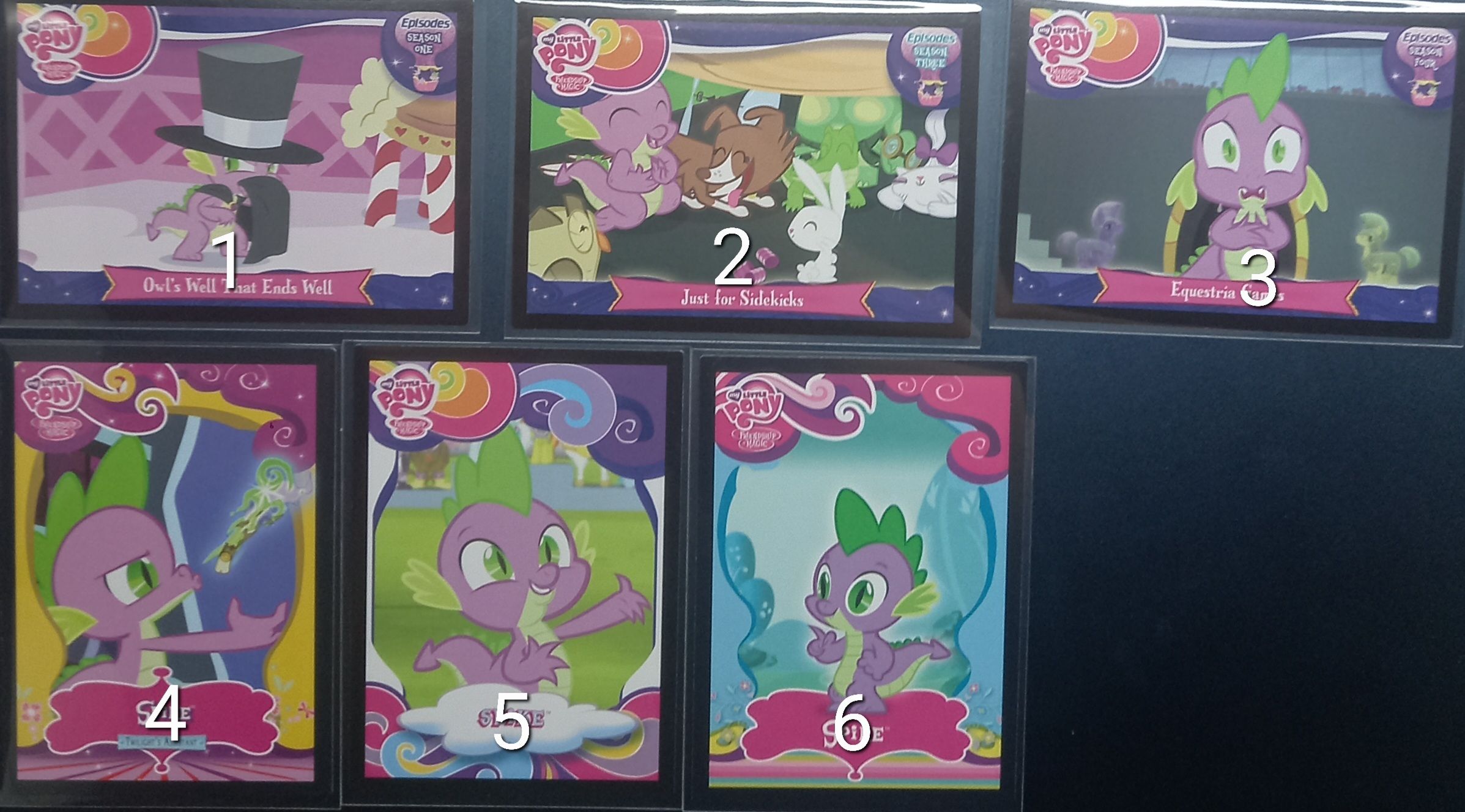 現貨My Little Pony彩虹小馬 （美版）穗龍歌詞卡 單張販售