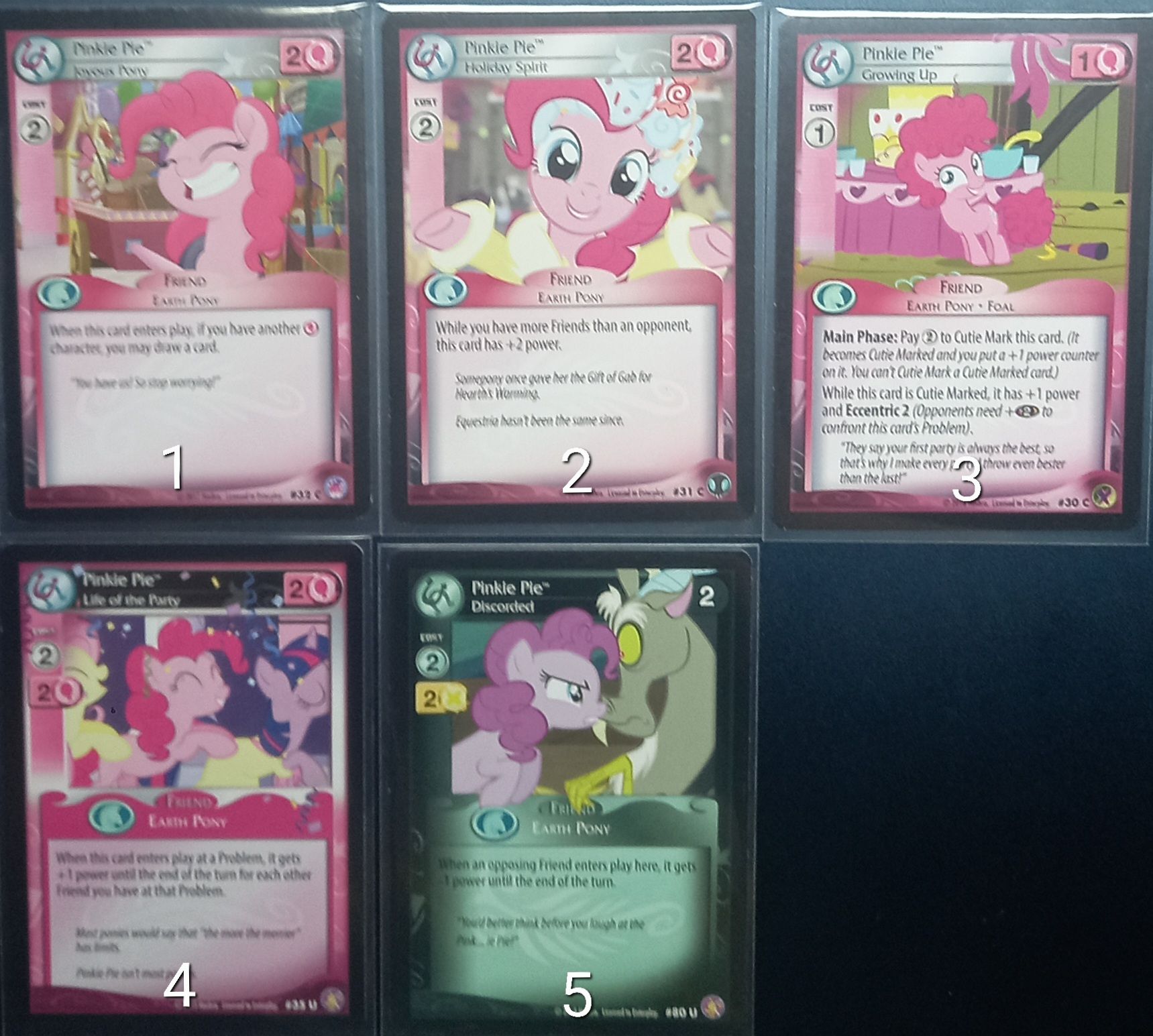 現貨My Little Pony彩虹小馬 （美版）碧琪卡片 單張販售