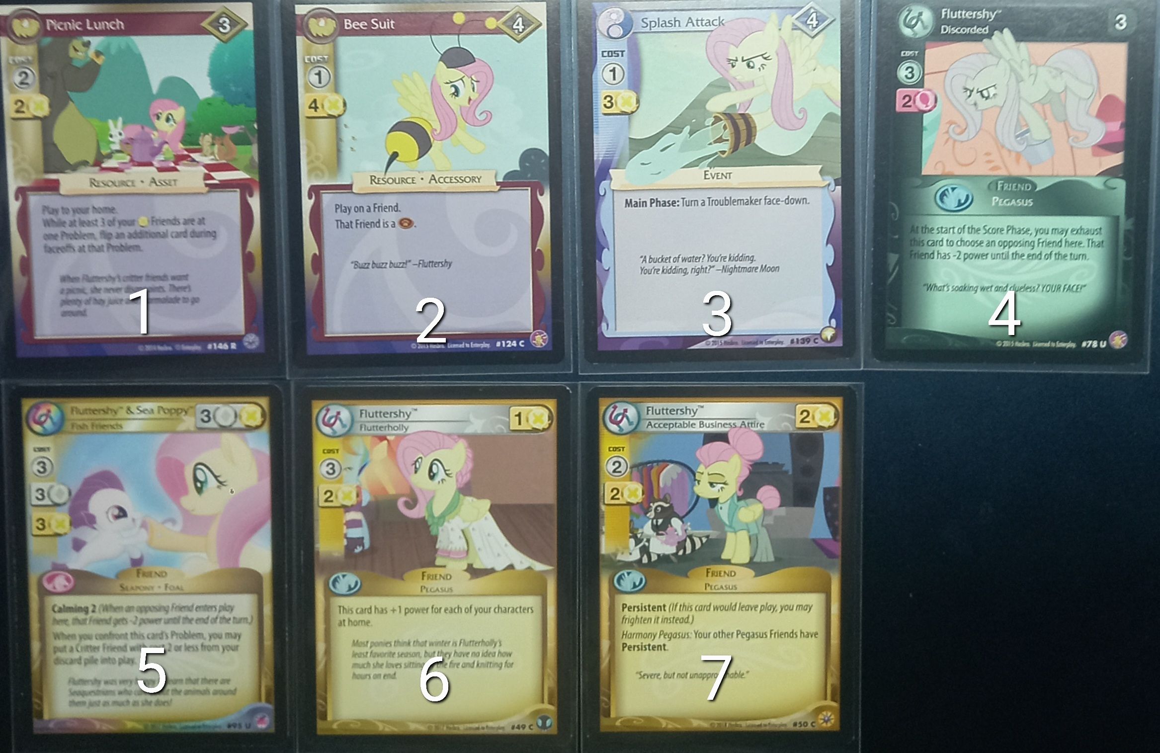 現貨My Little Pony彩虹小馬 （美版）柔柔卡片 單張販售