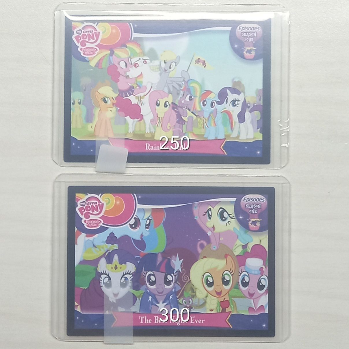 現貨My Little Pony彩虹小馬 （美版）m6歌詞卡 單張販售