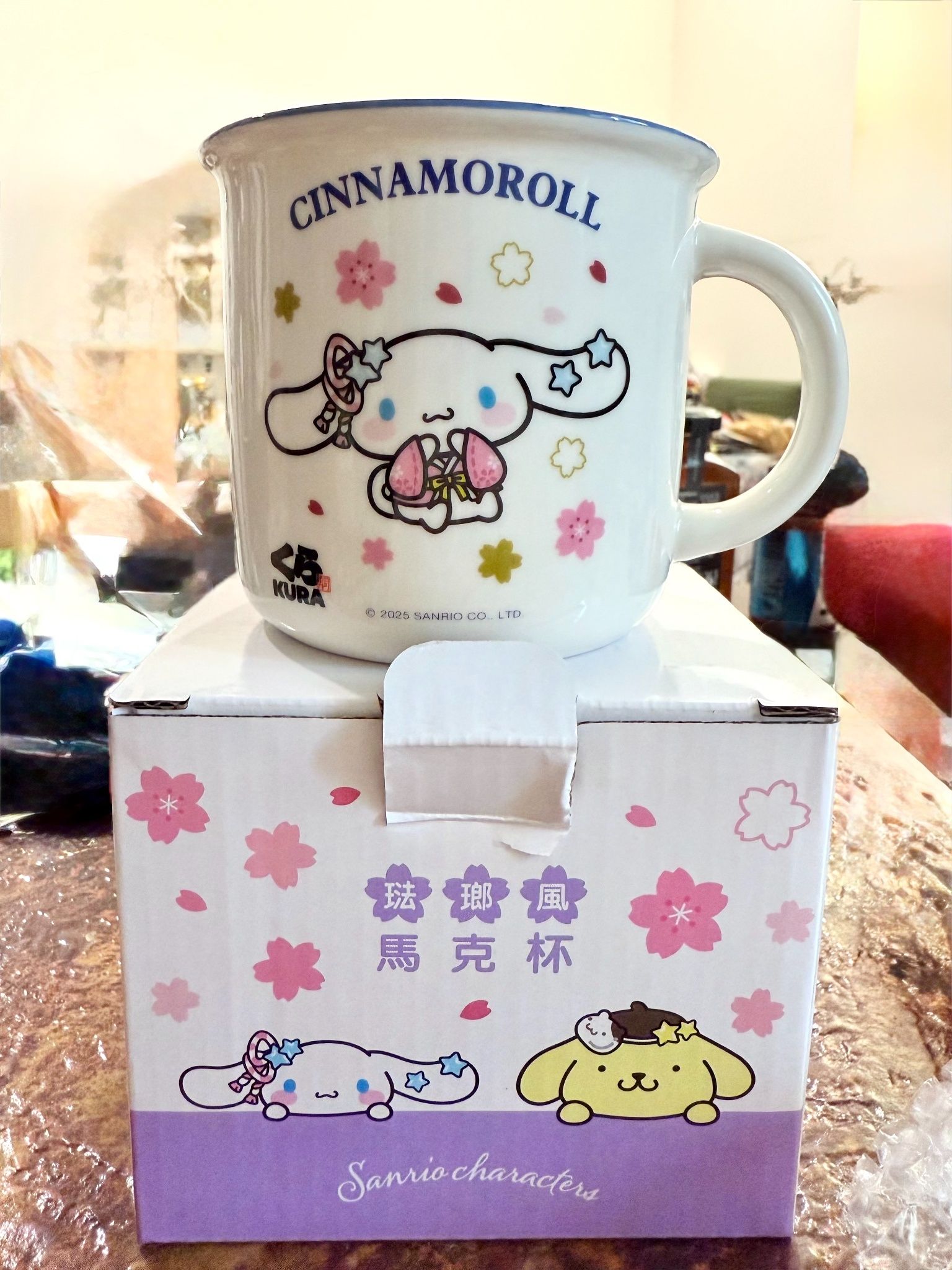藏壽司 大耳狗 珐瑯 馬克杯