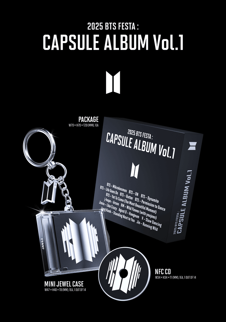 2025 BTS PARTY : CAPSULE ALBUM Vol.1（含特典）
