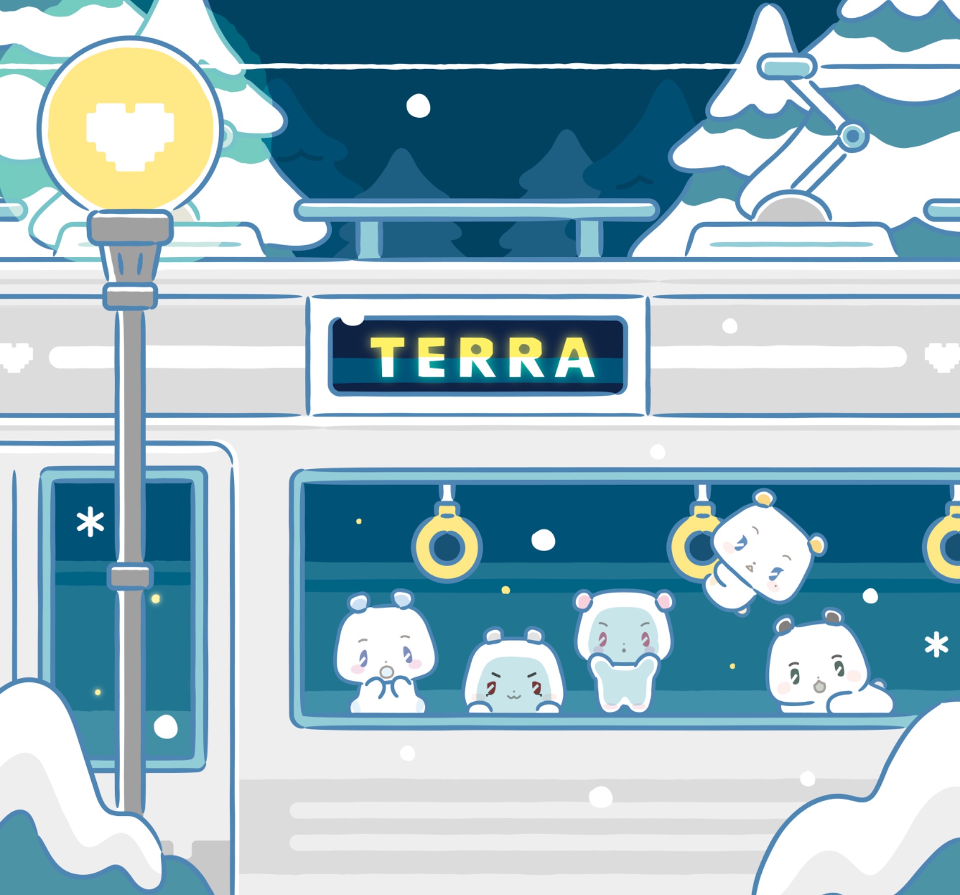 QR、小卡區　 ※數字是由左到右的排序非年齡排序