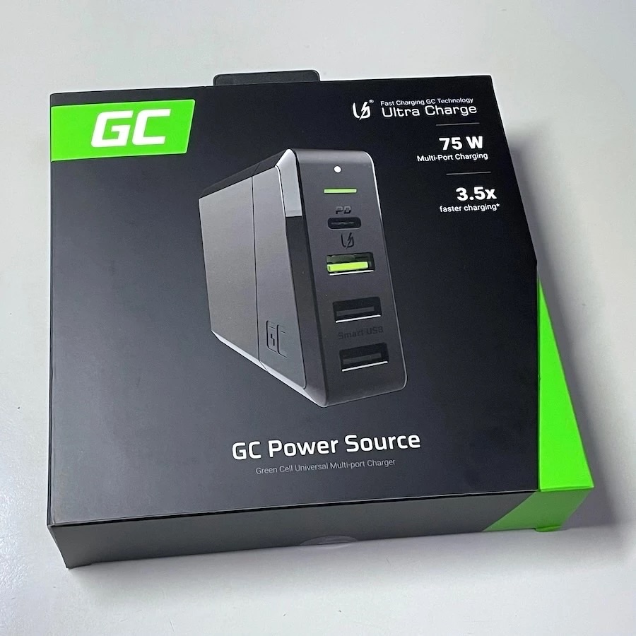 75W PD/QC 桌面充電器 任意拔插不會斷電重啟 四插口可同時輸出三種不同電壓