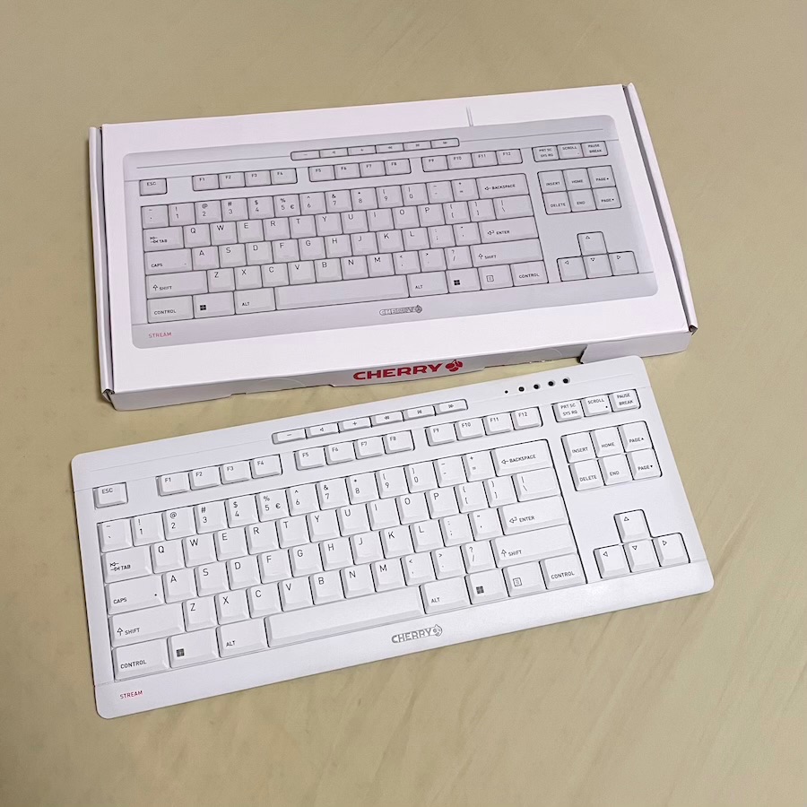 Cherry Stream TKL 剪刀腳鍵盤（無線改造品）