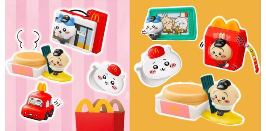 吉伊卡哇 × 麥當勞快樂兒童餐 限定合作商品