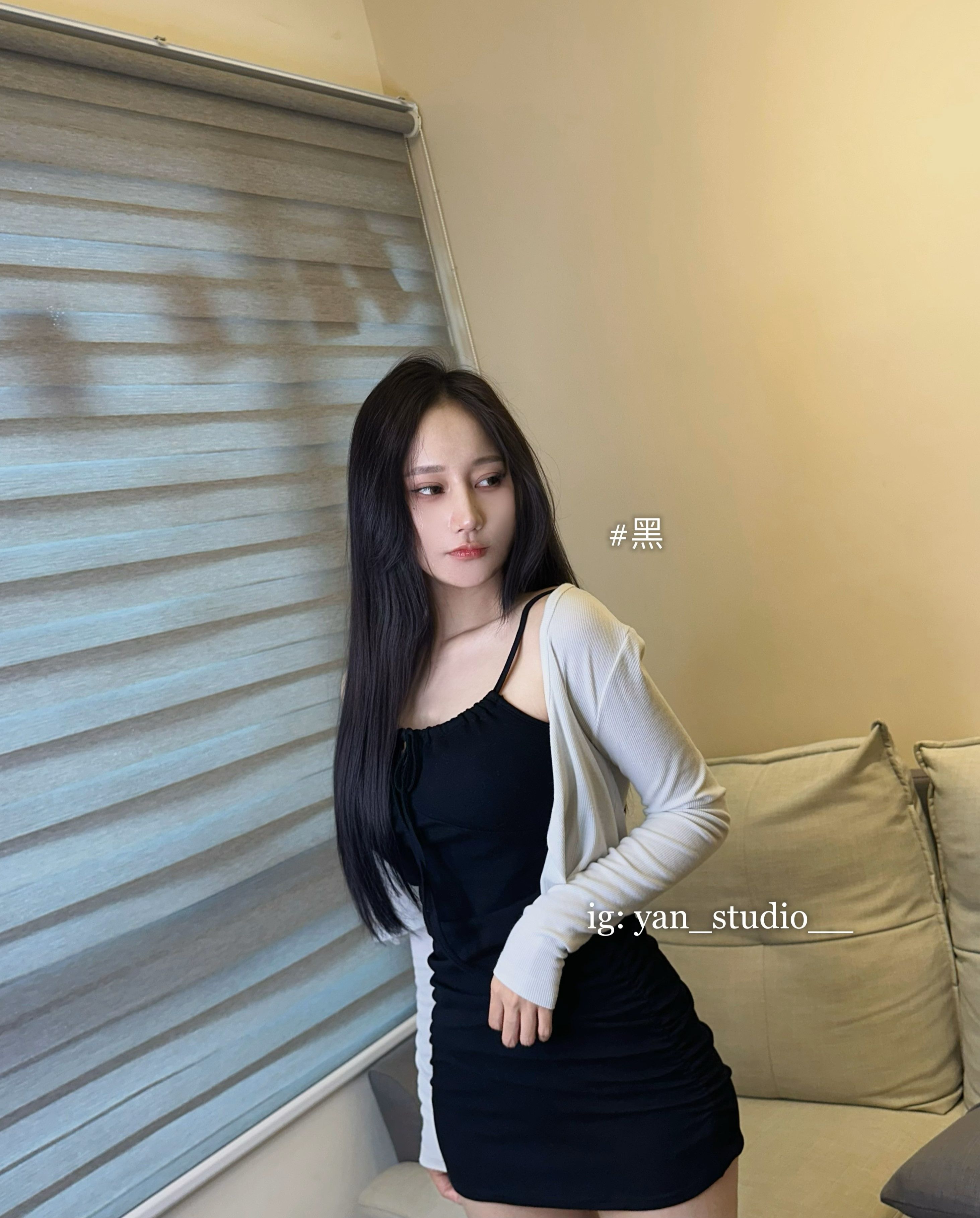 完美曲線·胸口抽繩綁繩 細肩包臀短洋（不含外套）