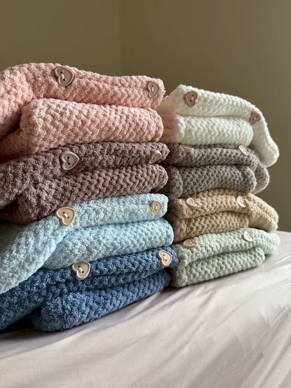 瞬吸綿綿乾髮帽