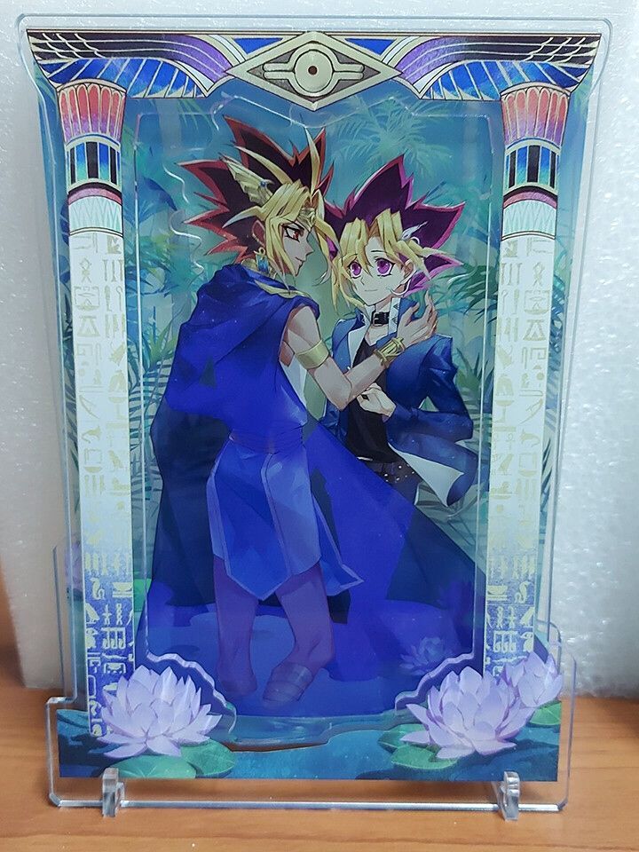 YGO-同人-[遊戲王｜闇表] -古埃及蓮花池三層立牌
