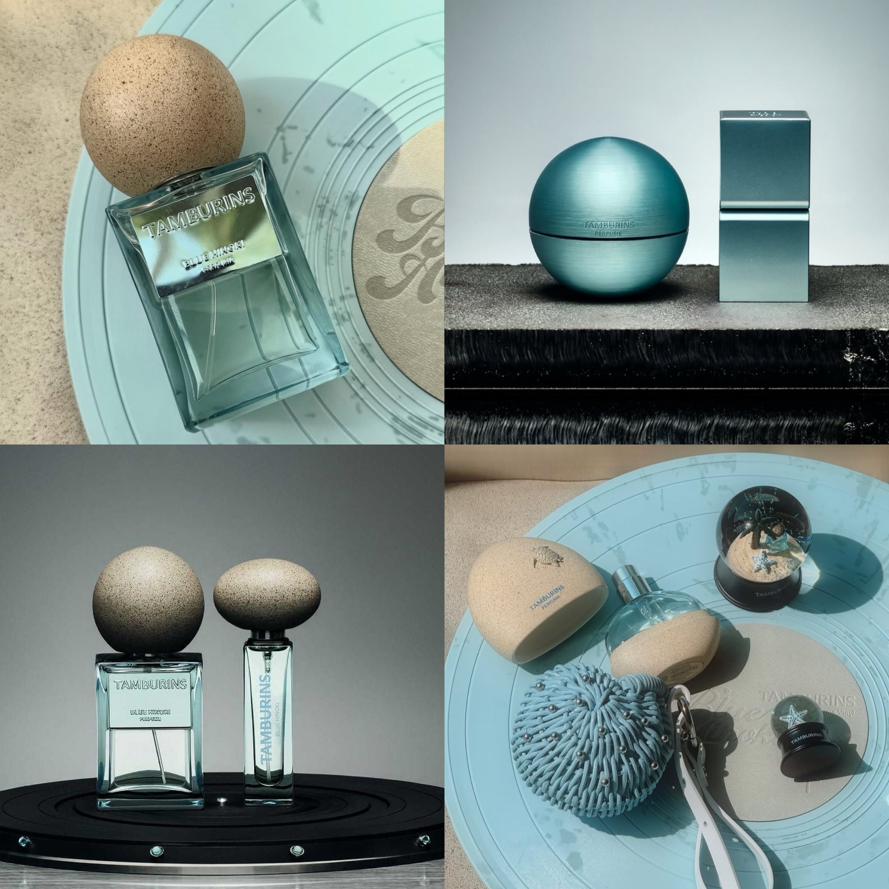 Tamburins 新品上市 邊佑錫 BLUE HINOKI 香水 蛋型香水