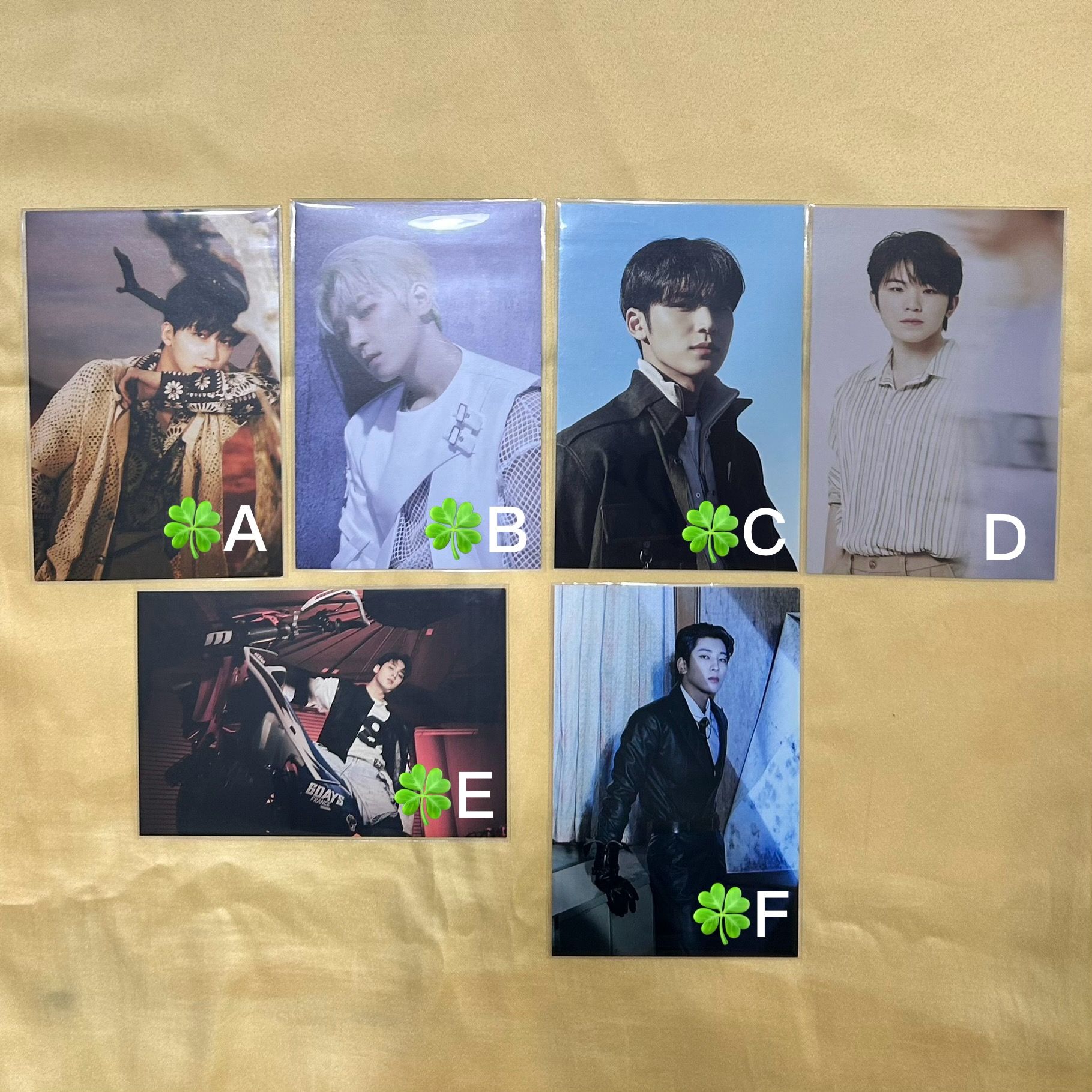 明信片、書籤（🍀需帶🌟）