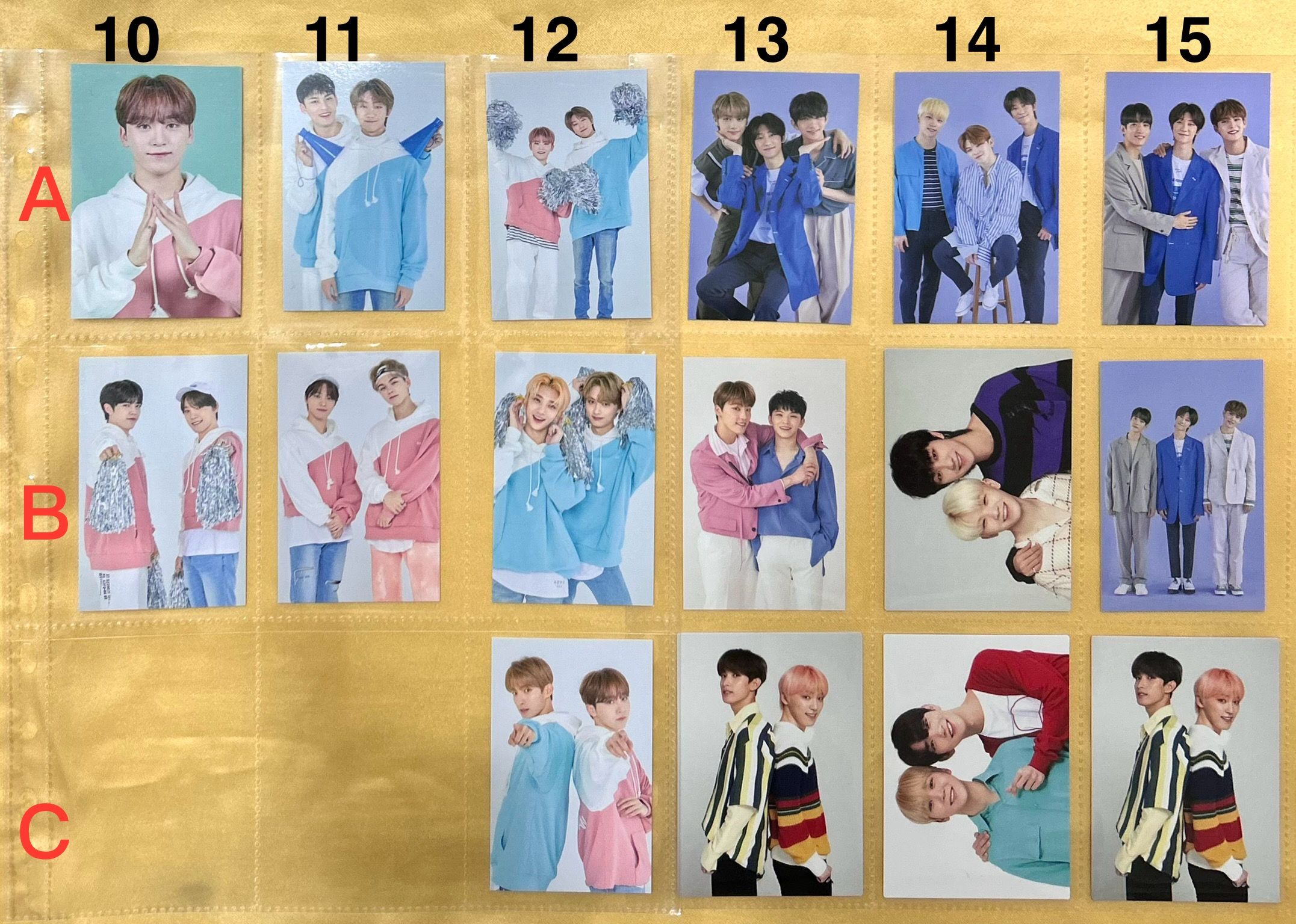 歷年日韓雙人/三人卡、迷10周邊小卡、Dicon透卡（🍀需帶🌟）