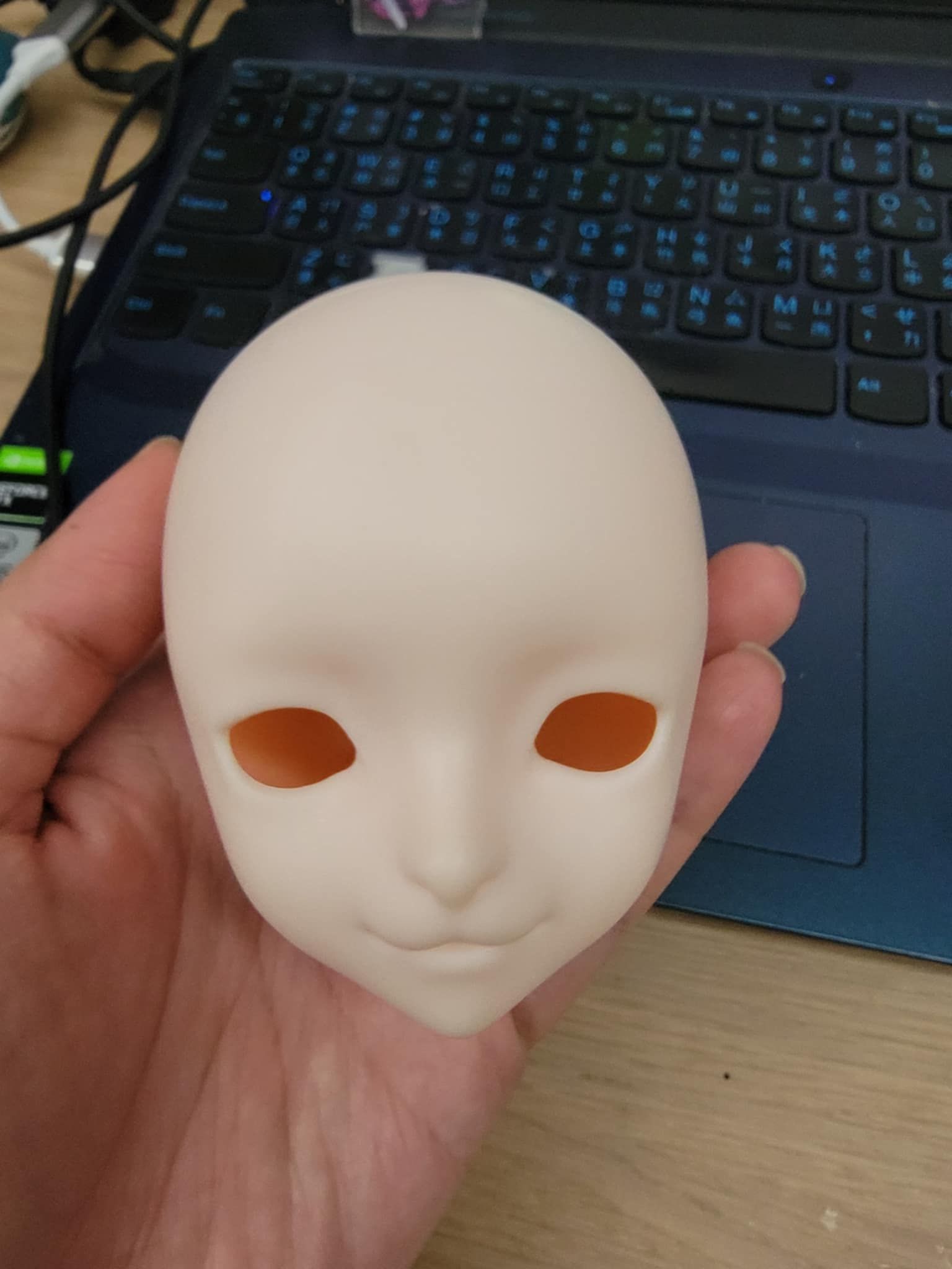 三分Ufdoll娃頭 兔兔臉