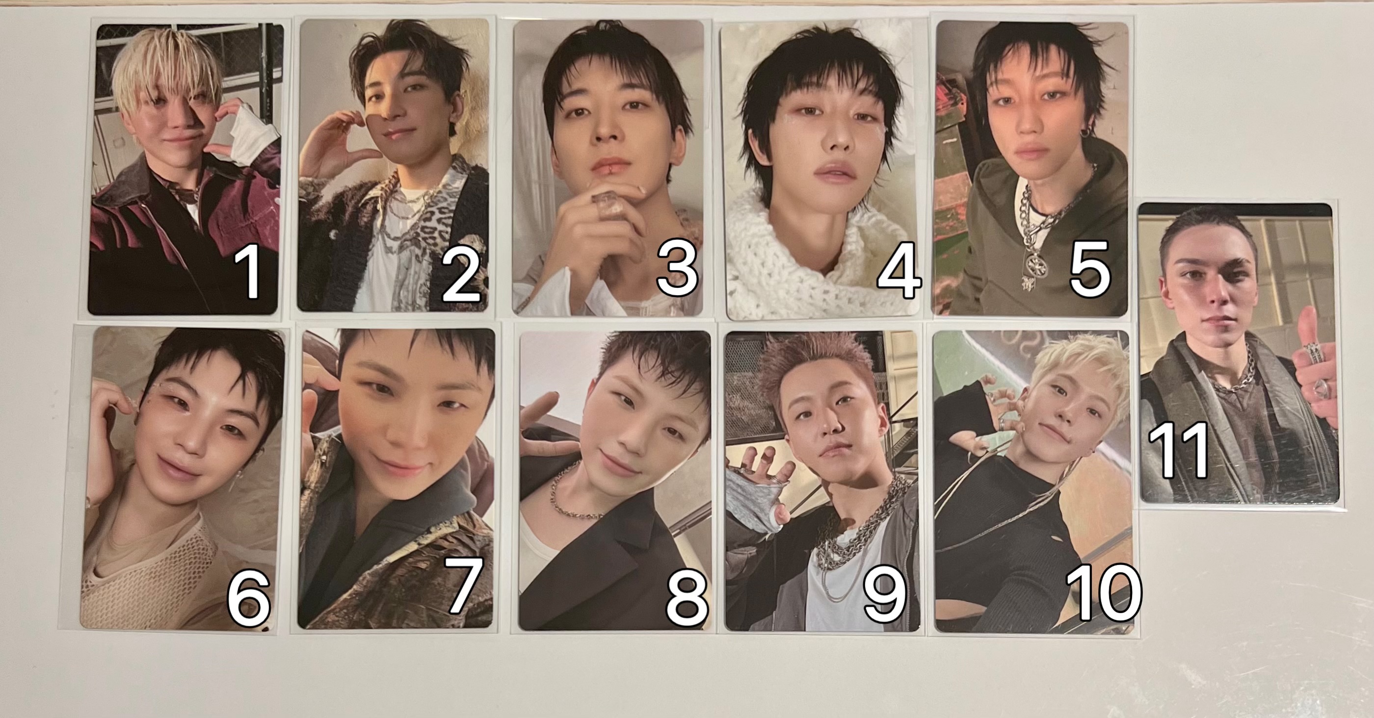 SEVENTEEN特典小卡