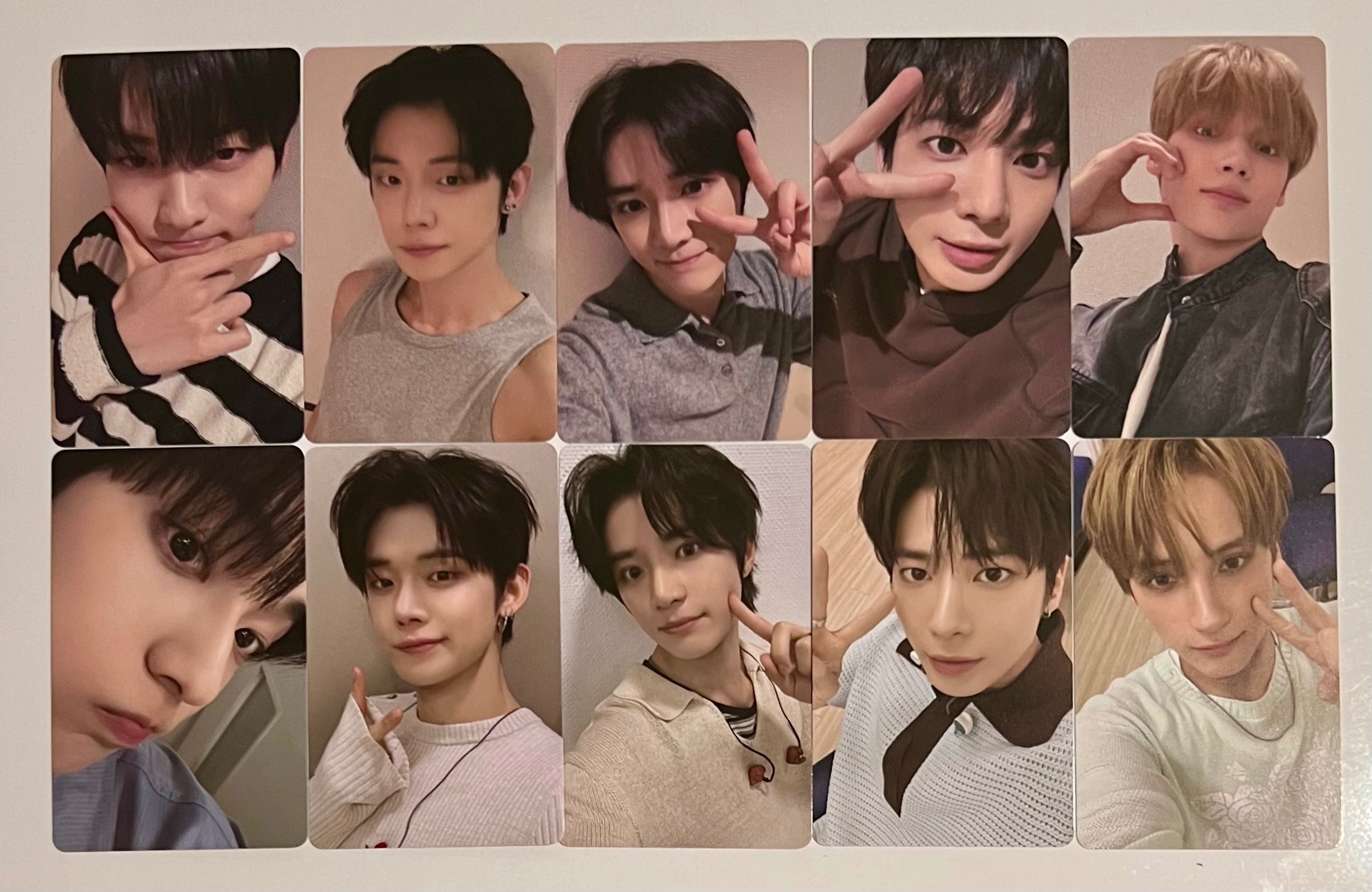 TXT環球特典小卡和幸運卡