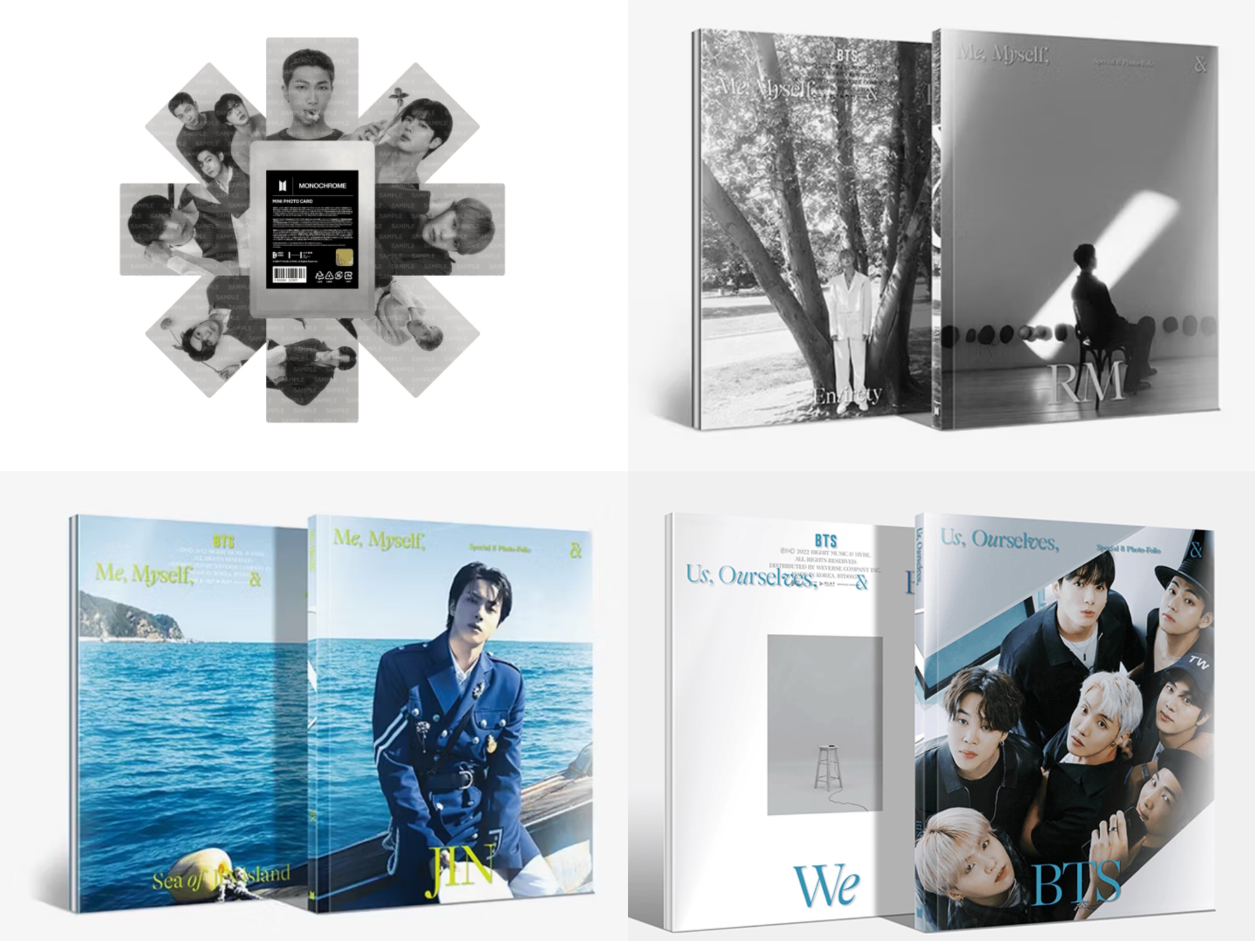 BTS卡包和寫真書