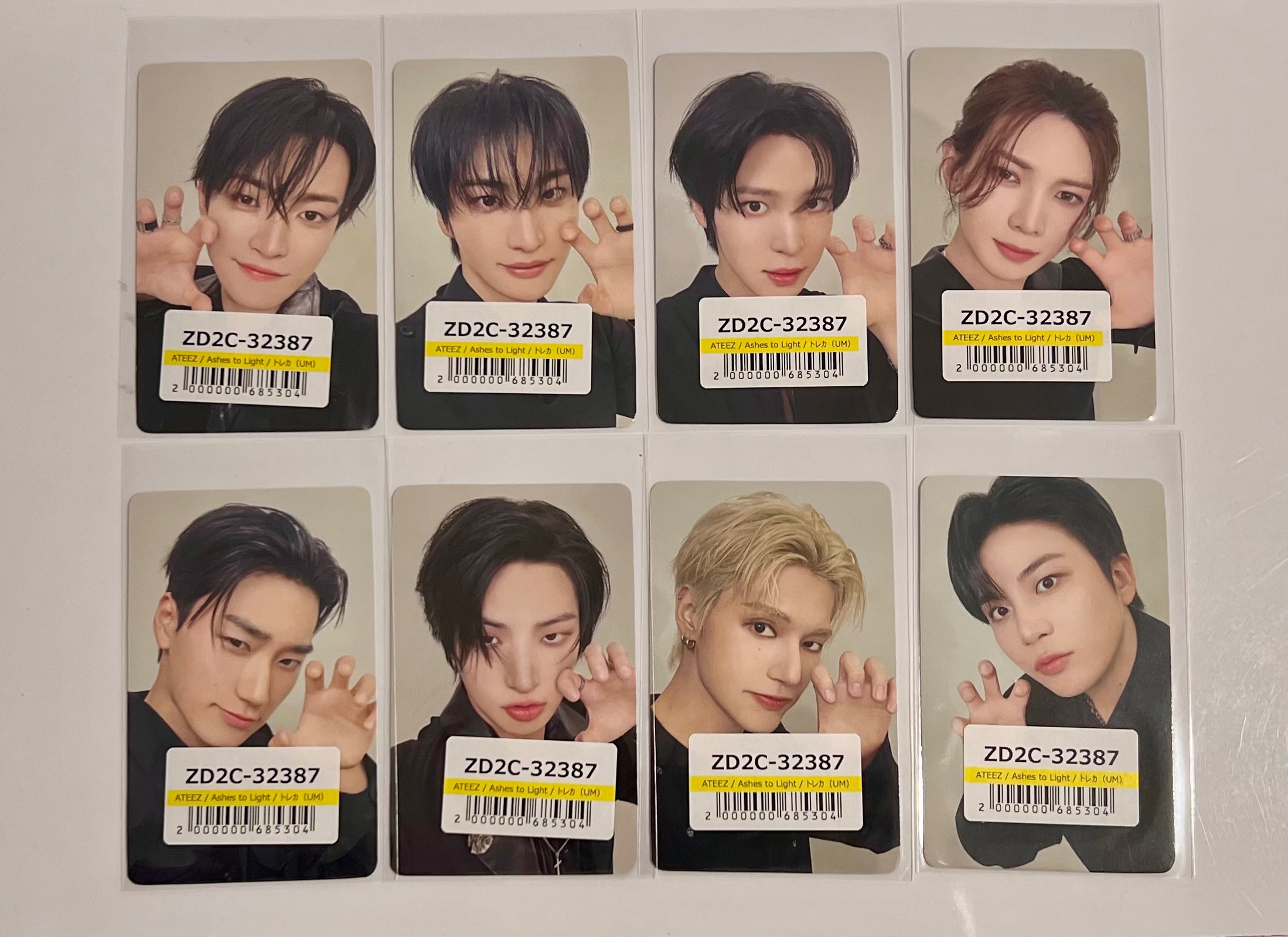 ATEEZ 日通特典卡