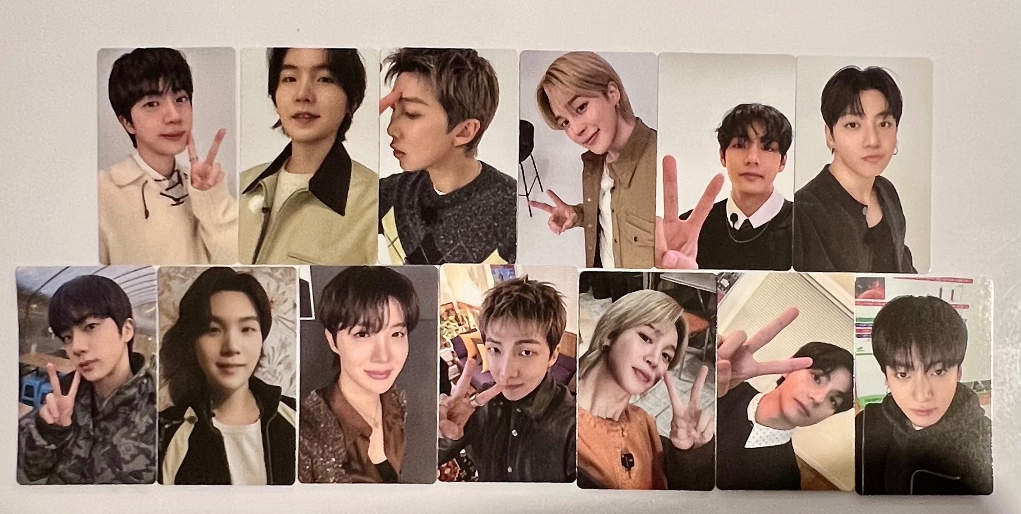 BTS weverse特典卡、特典禮