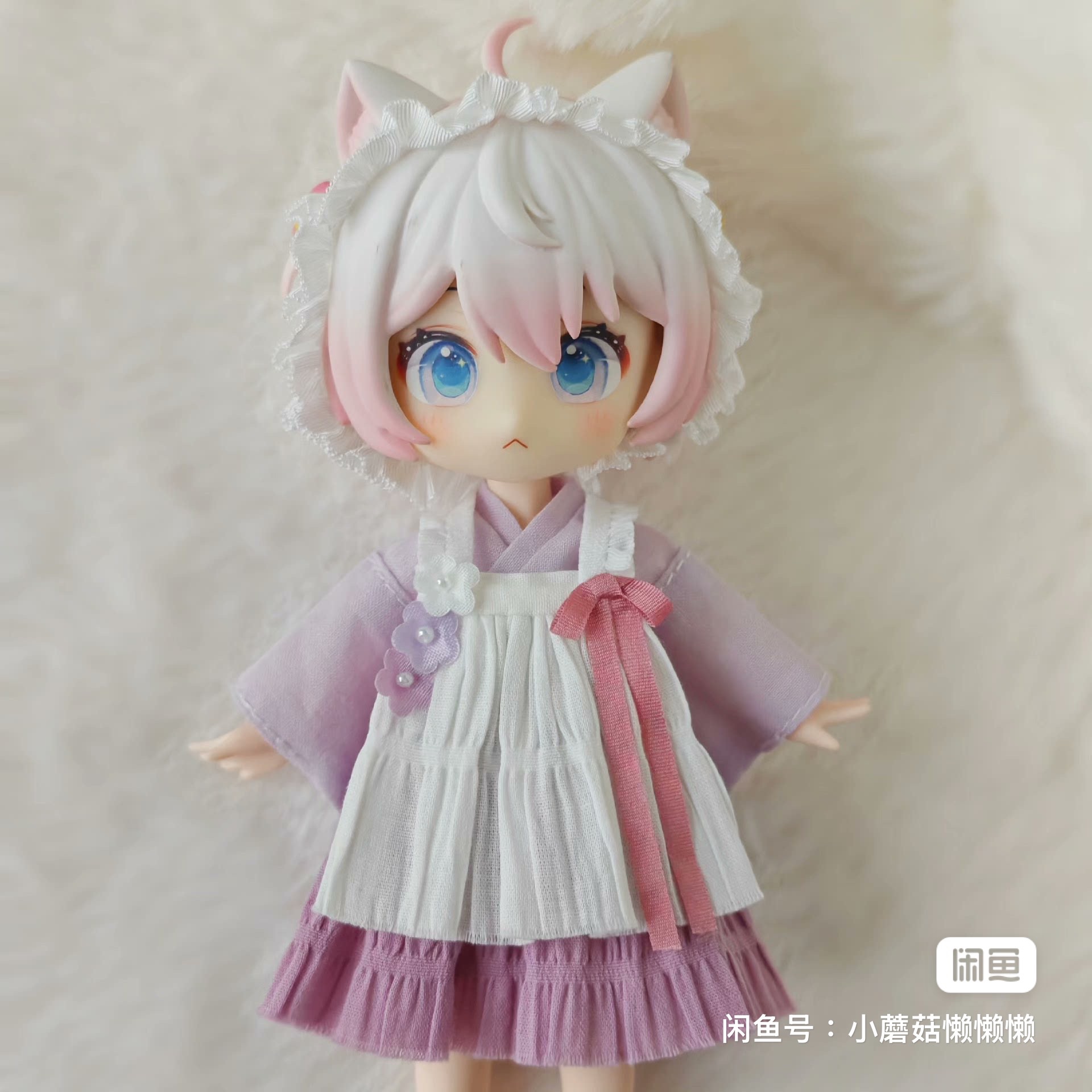 全新 OB11 紫色小女僕