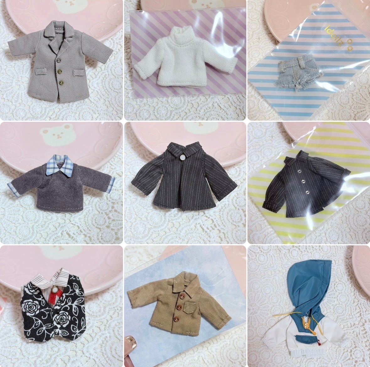 全新 OB11 /  UF doll 尺寸 娃衣