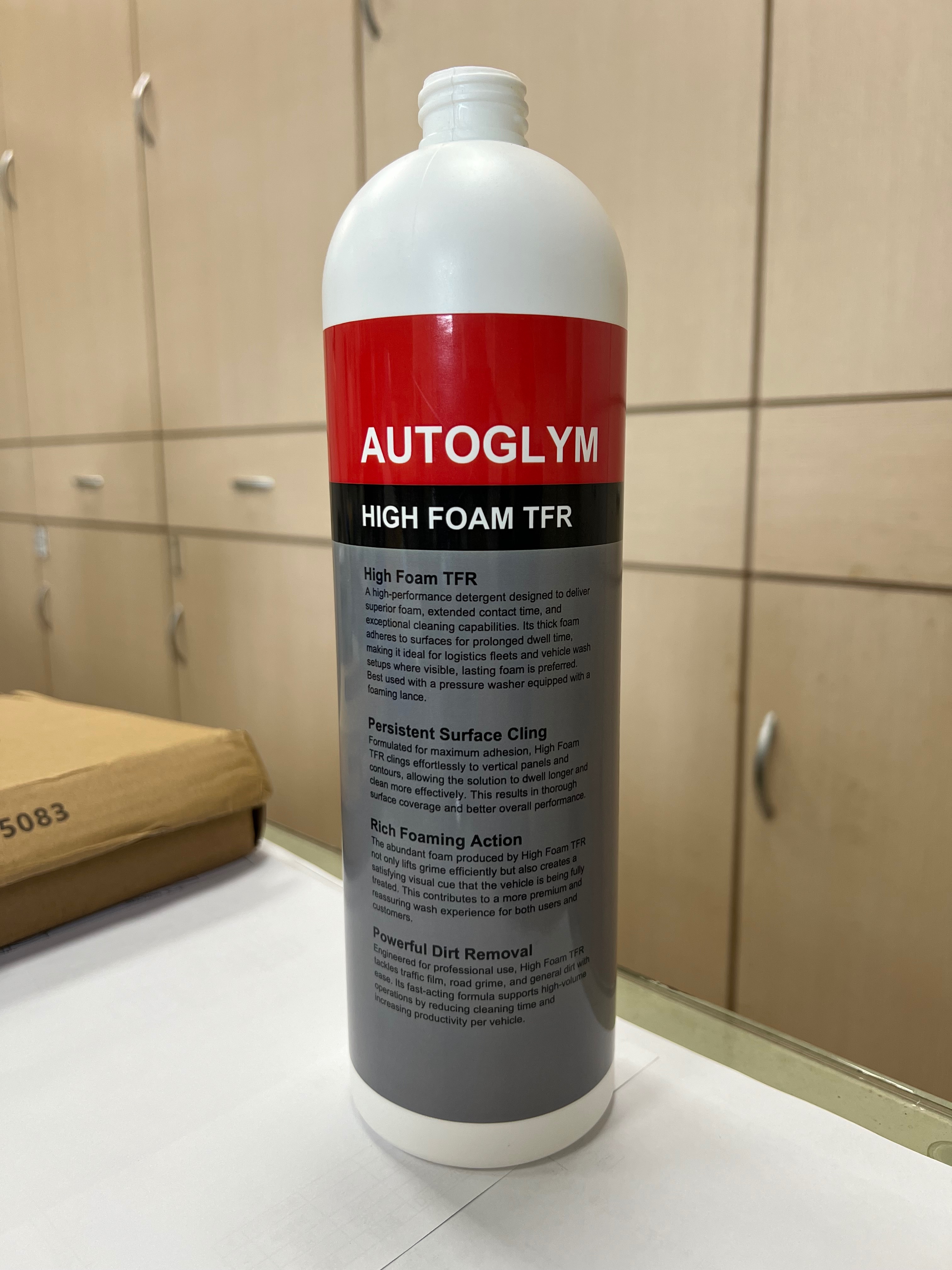 PSD | AUTOGLYM HIGH FOAM TFR 1L分裝瓶 ｜ TFR高發泡鹼性預洗劑