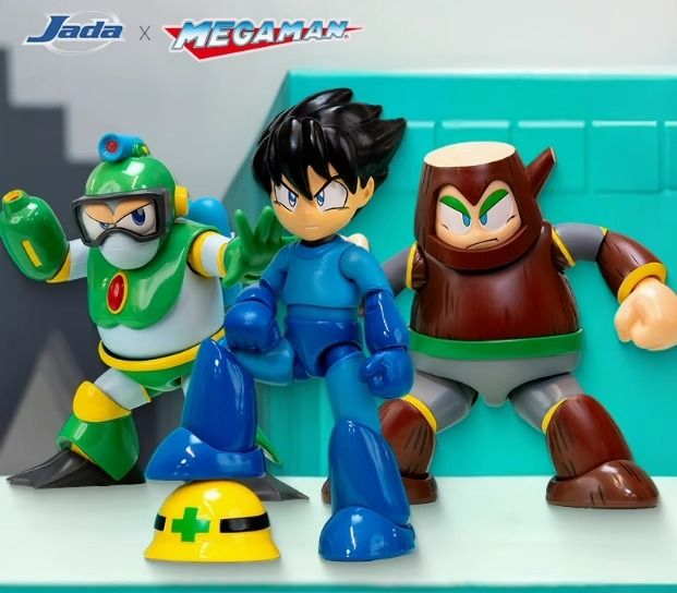 預購第1季 Jada Toys 第3波 1/12 洛克人 樹木人 泡泡人 可動完成品 7月15日截止