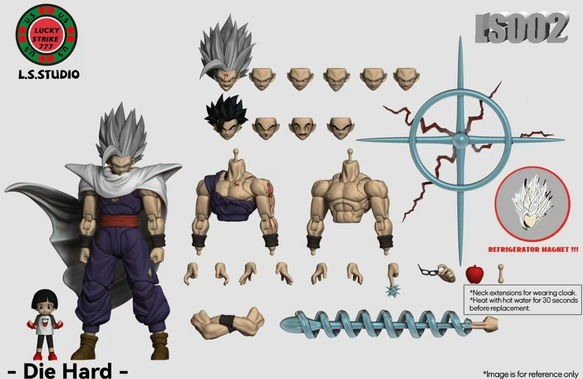 預購第4季 好運LS工作室 七龍珠 虎膽龍威 孫悟飯 塗裝完成品 7月30日截止