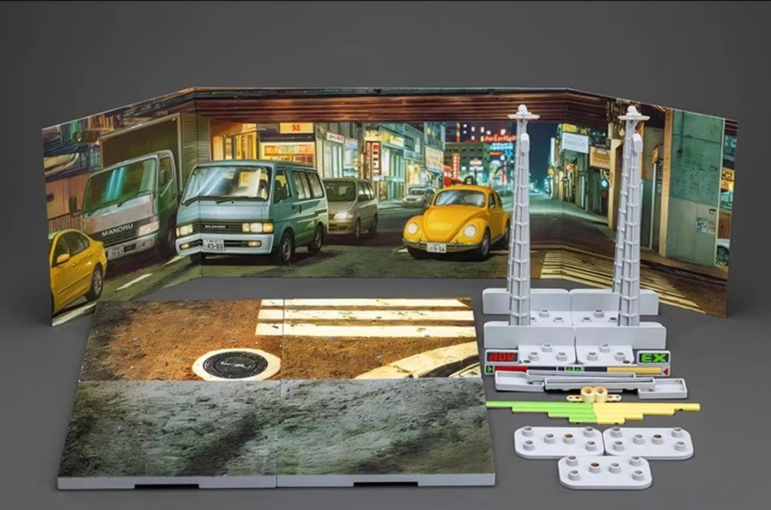 預購第4季 joytoy X SNK 暗源 格鬥天王 場景地台 日本街頭 不含人物 7月19日截止