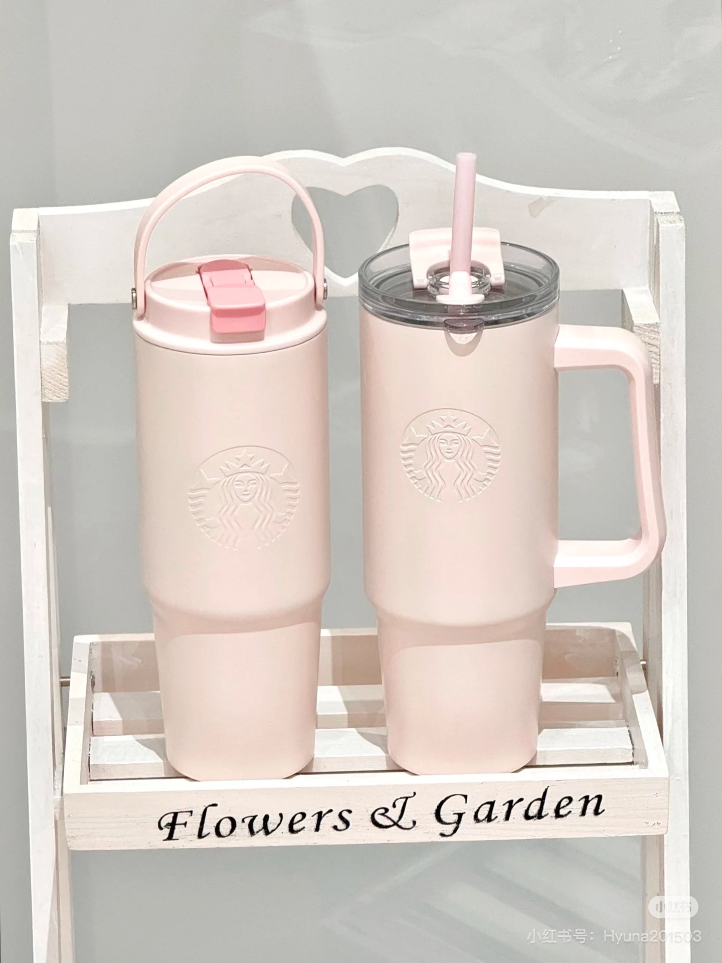Starbucks星巴克雙飲口杯