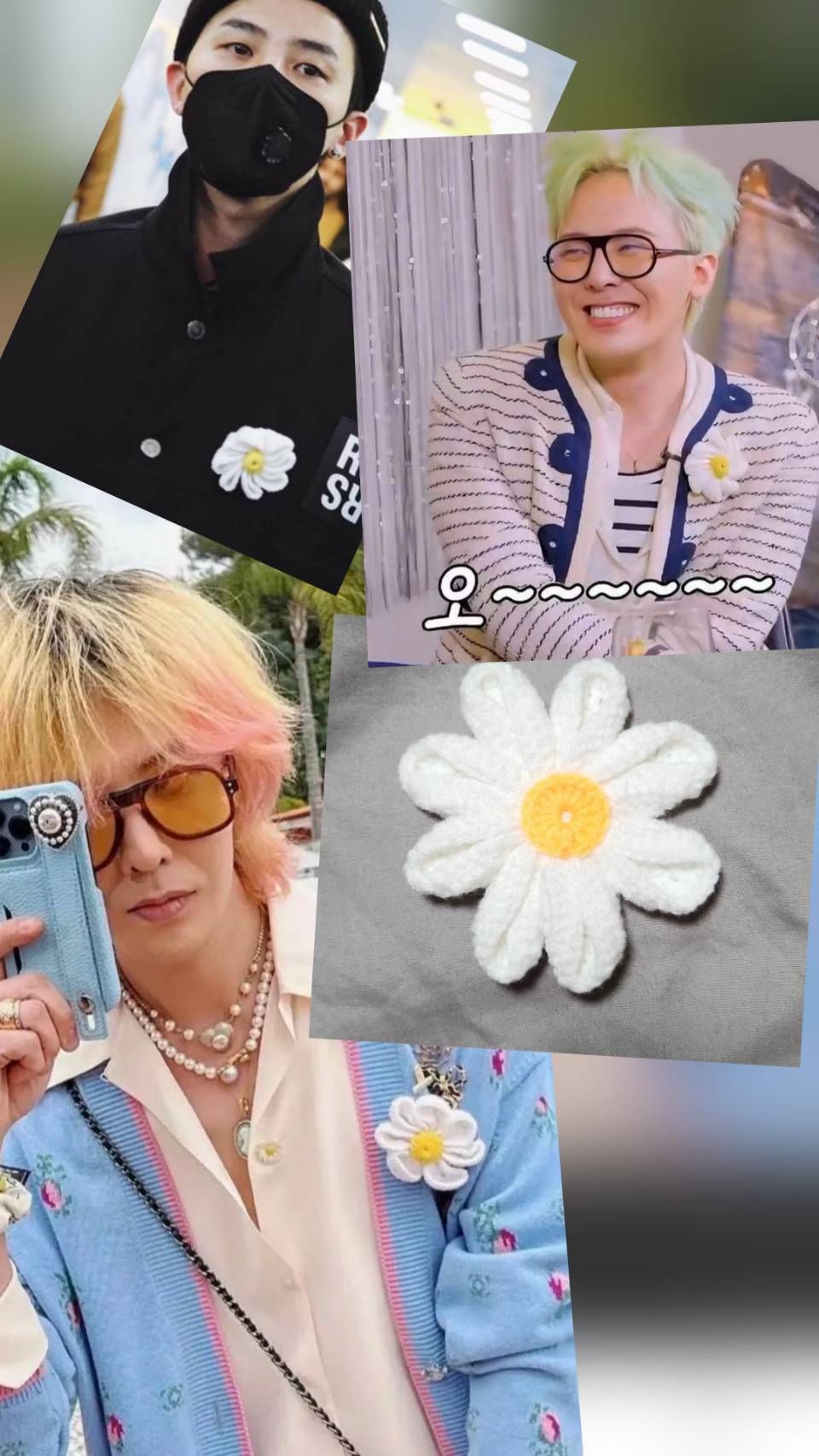 現貨｜GD復刻款•雛菊胸章