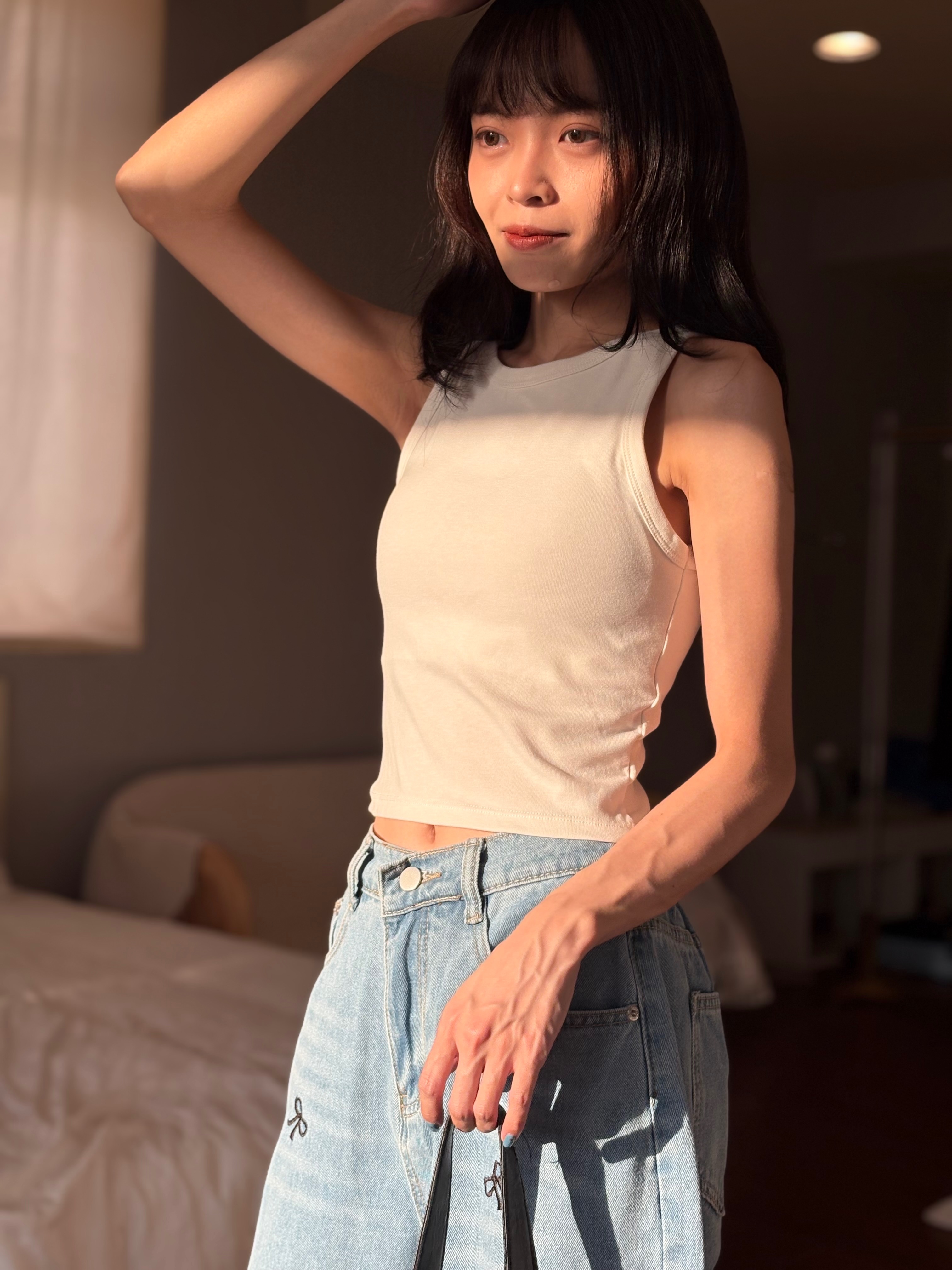 ＼夏日百搭/ 素面坦克背心Bra Top