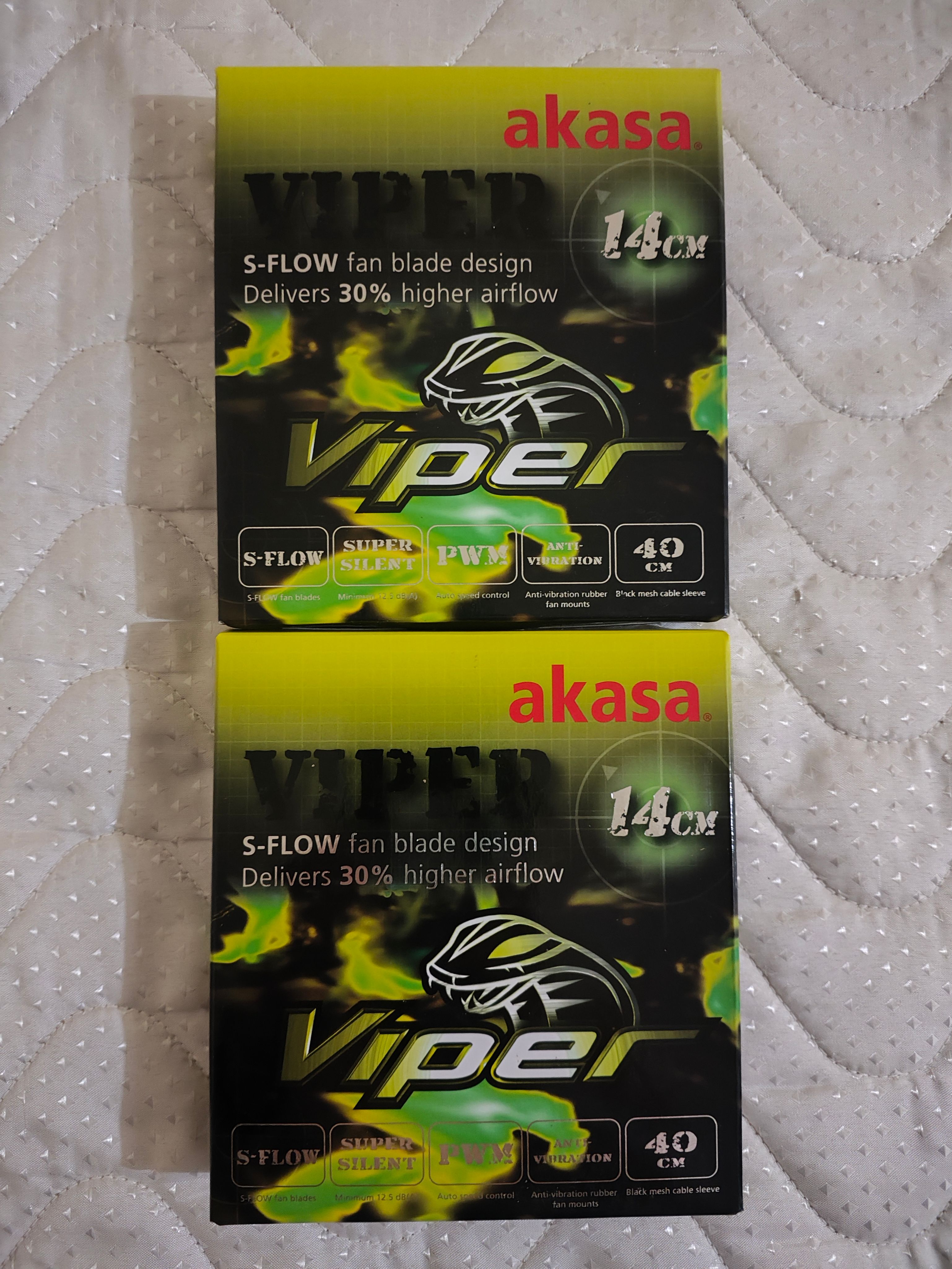 ASAKA 14cm 毒蛇風扇