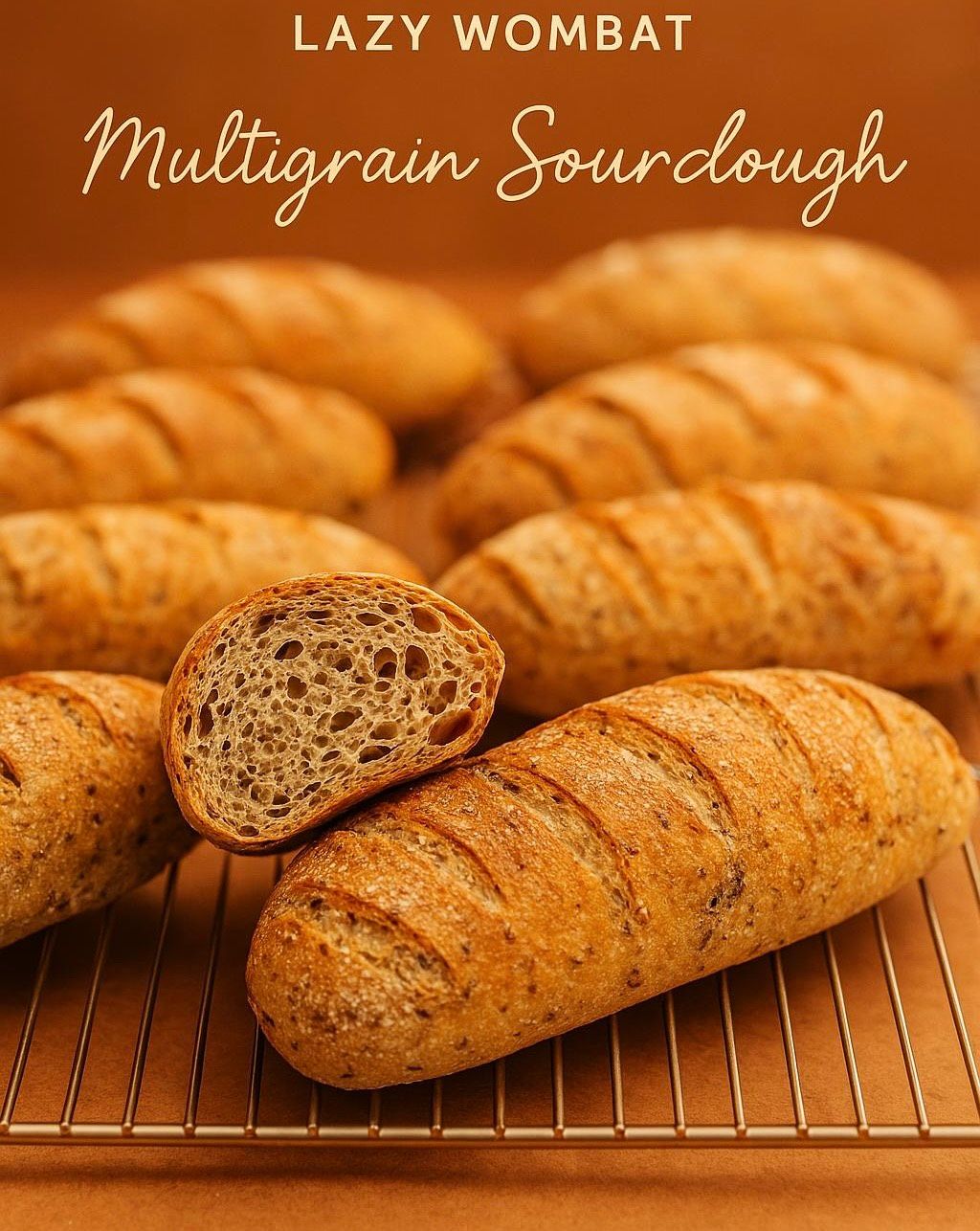 多穀物天然酵母酸種麵包