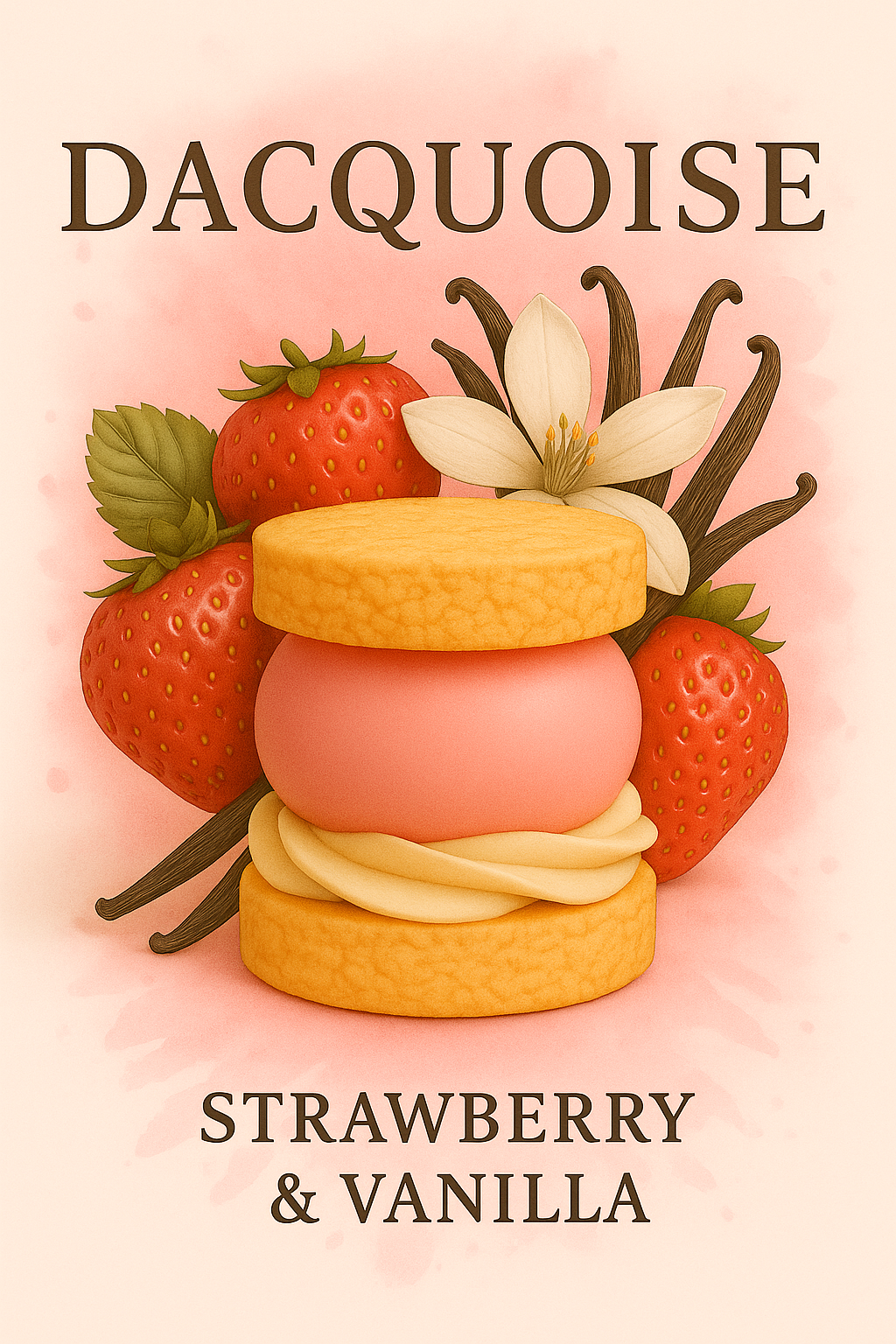 慕斯達克瓦茲-水果系  草莓情人