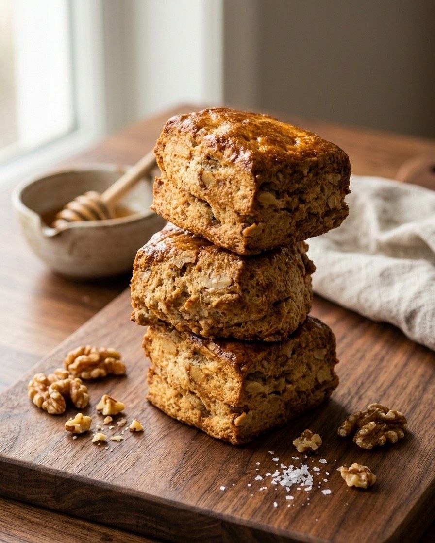 全麥楓糖司康  核桃