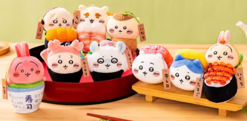 壽司吉伊卡哇吊飾