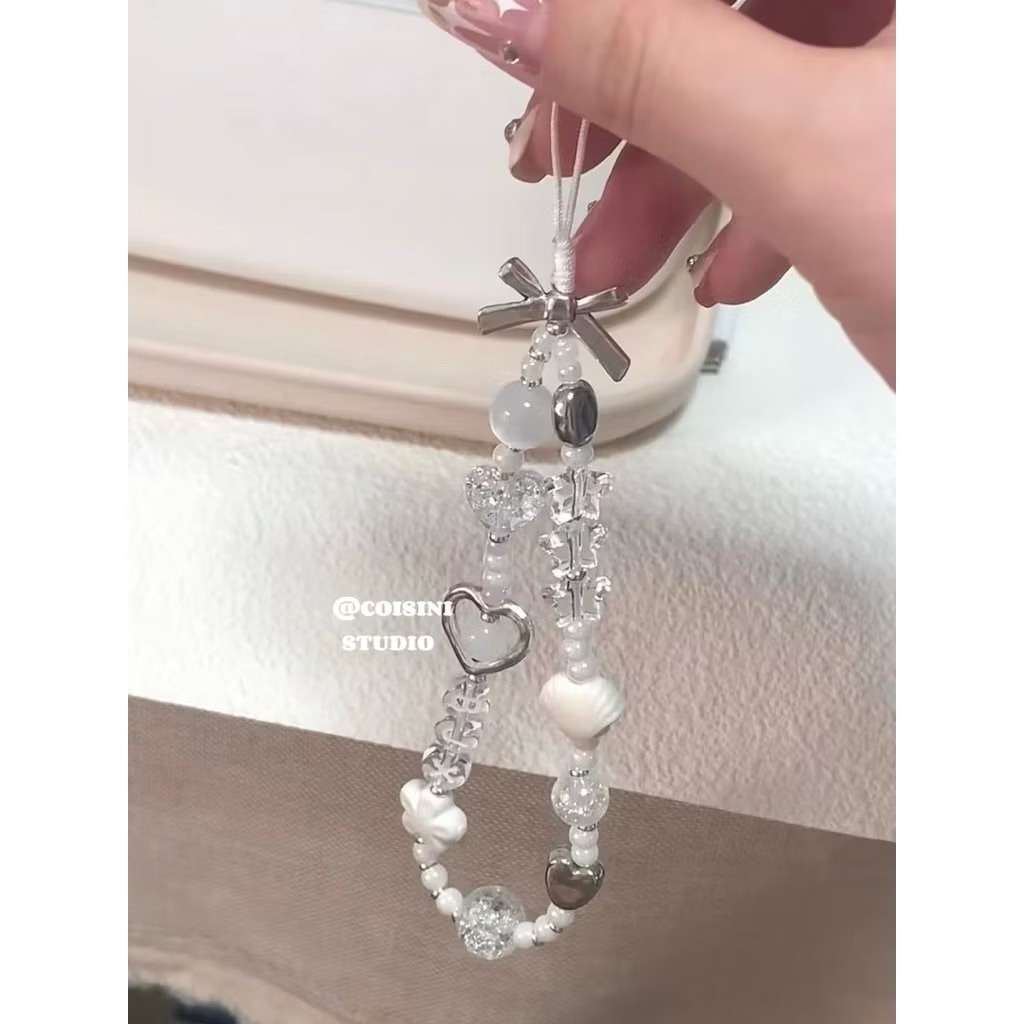 ins純白貝殼星星🐚 CCD 相機鏈 手機掛繩