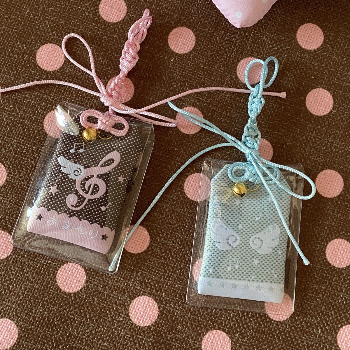 古早感音符御守🎵 翅膀 可愛 御守包掛