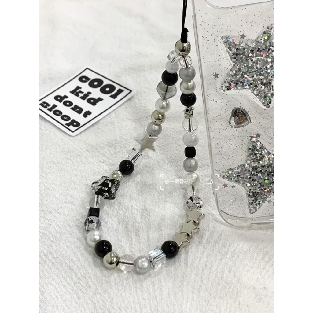 ins冷淡銀星星元素🩶 CCD 手機掛繩
