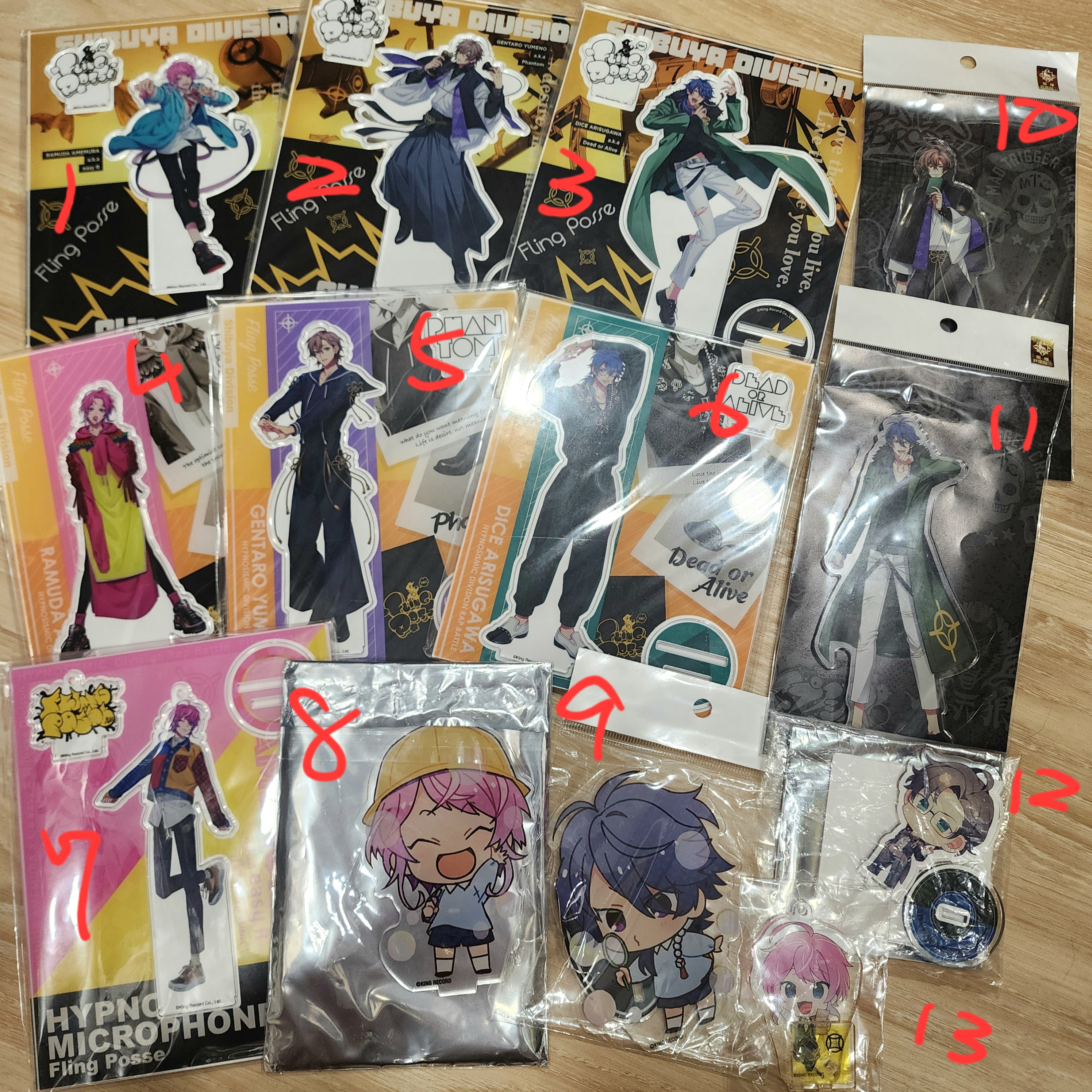 5. 夢野幻太郎 EW02  壓克力立牌