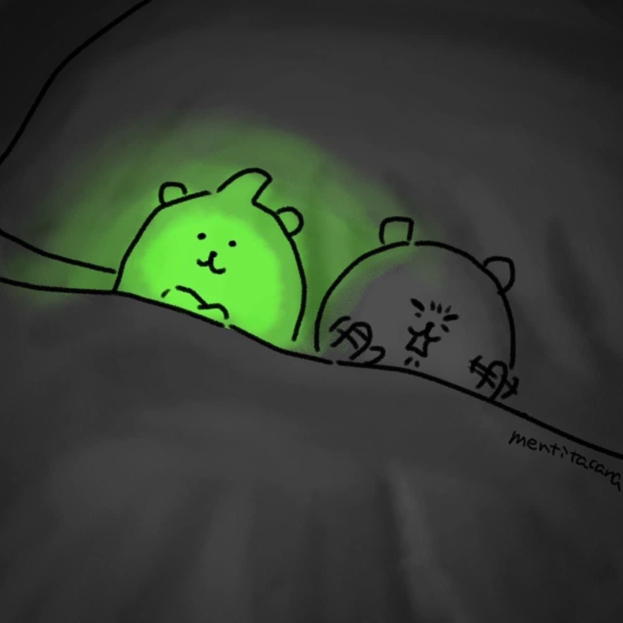 自嘲熊跟可樂餅