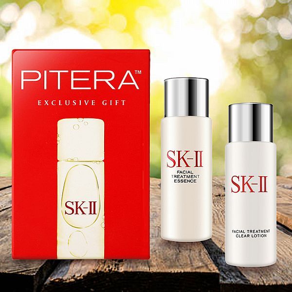SK-II 經典兩件組（青春露30ml+亮采化妝水30ml）