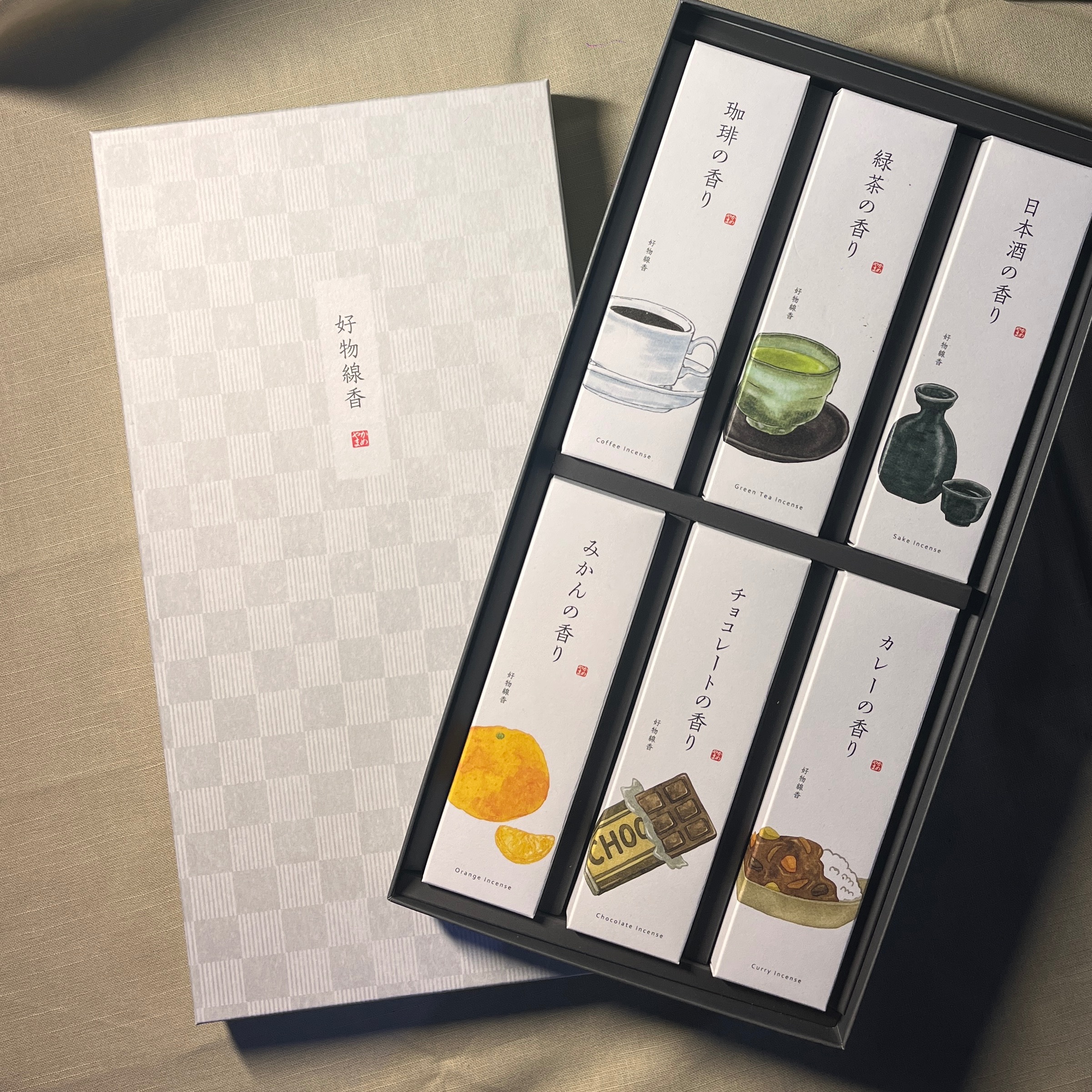 龜山カメヤマ 好物線香禮盒