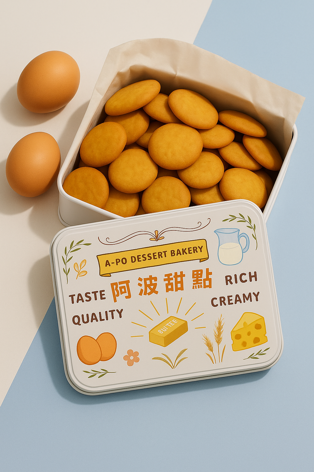雞蛋小圓餅